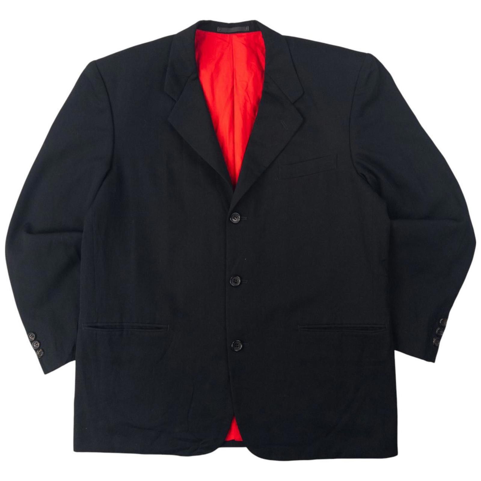 Comme des Garcons Vintage Comme Des Garçons HOMME Blazer Jacket Size L Size US L / EU 52-54 / 3 - 1 Thumbnail