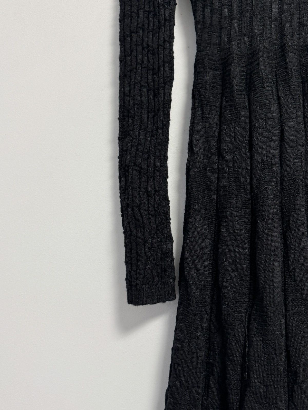 Missoni Missoni Black Knit Long Sleeve Dress Women’s Size L / US 10 / IT 46 - 7 Thumbnail