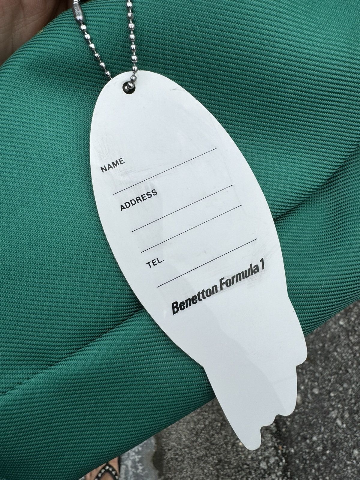 Benetton × Formula 1 × United Colors Of Benetton Very Rare Benetton Formula1 Racing Team Pouch Bag Size ONE SIZE - 7 Thumbnail