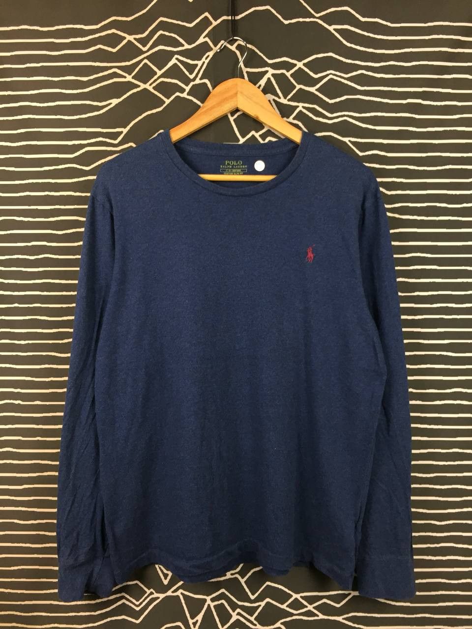 Polo Ralph Lauren Polo Ralph Lauren Small Logo Custom Slim Fit Long Sleeve Tee Size US L / EU 52-54 / 3 - 1 Thumbnail