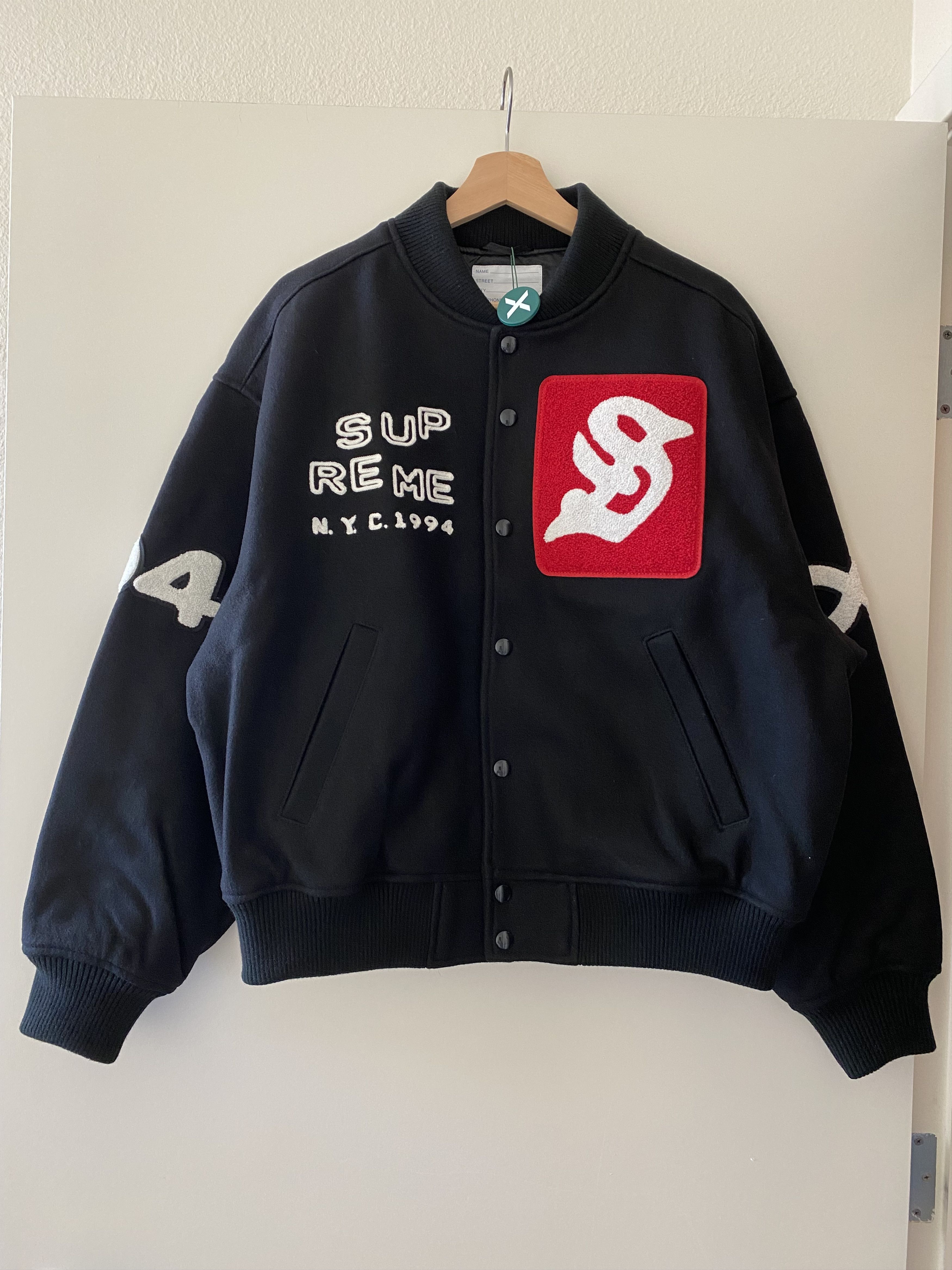 Supreme Supreme Tourist Varsity Jacket | Grailed