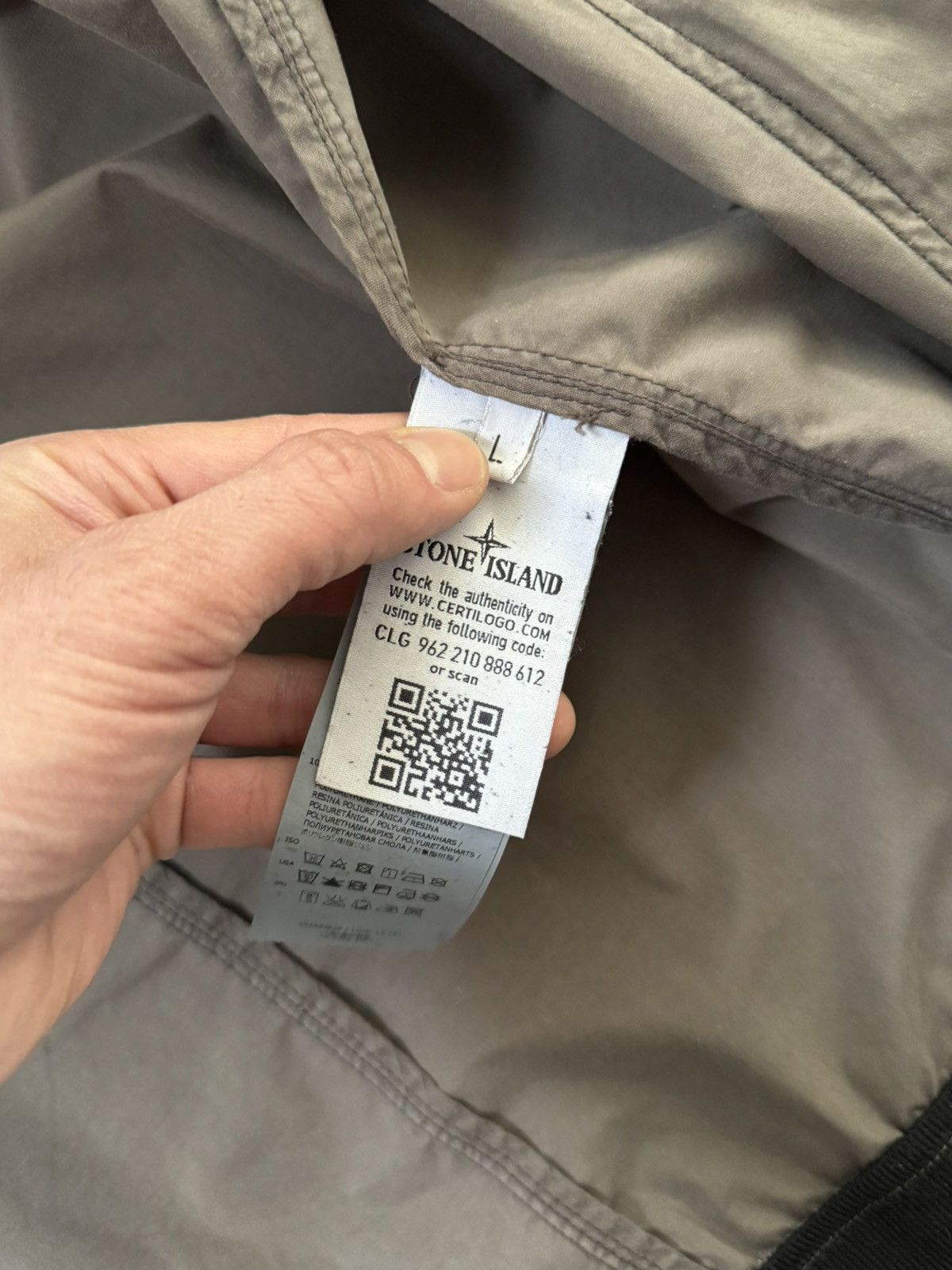 Stone Island Stone island Mussola Gommata 2012 Size US L / EU 52-54 / 3 - 9 Thumbnail