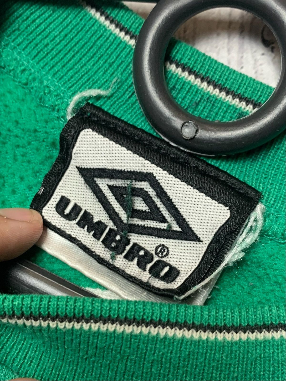 Umbro × Vintage Vintage Umbro Sweatshirt green rare big logo Celtic size XL Size US XL / EU 56 / 4 - 3 Thumbnail