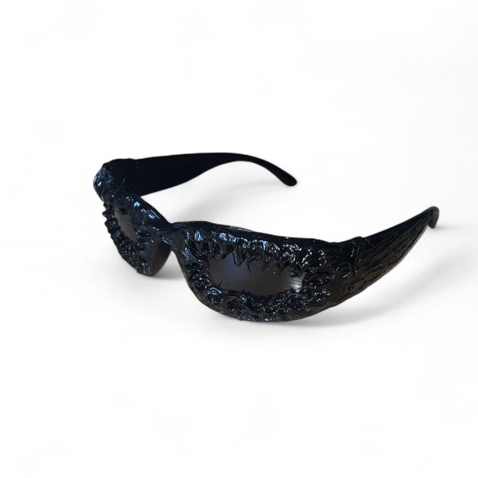 Vintage Spider Aestethic Streetwear Punk Sunglasses Hip-hop Black Size ONE SIZE - 1 Thumbnail