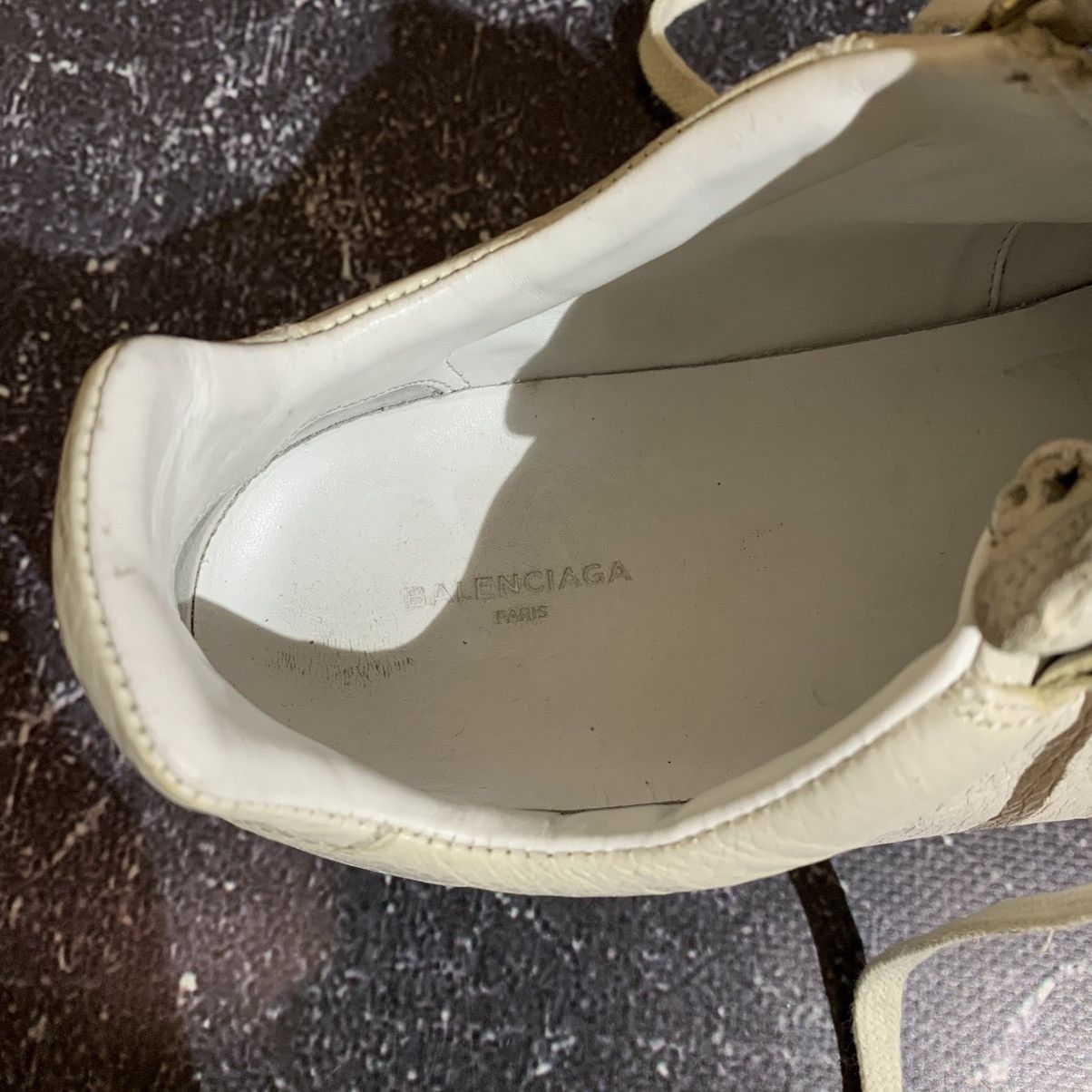 Balenciaga Balenciaga Arena Low White Leather Sneakers Size 39 Size US 9 / IT 39 - 16 Thumbnail