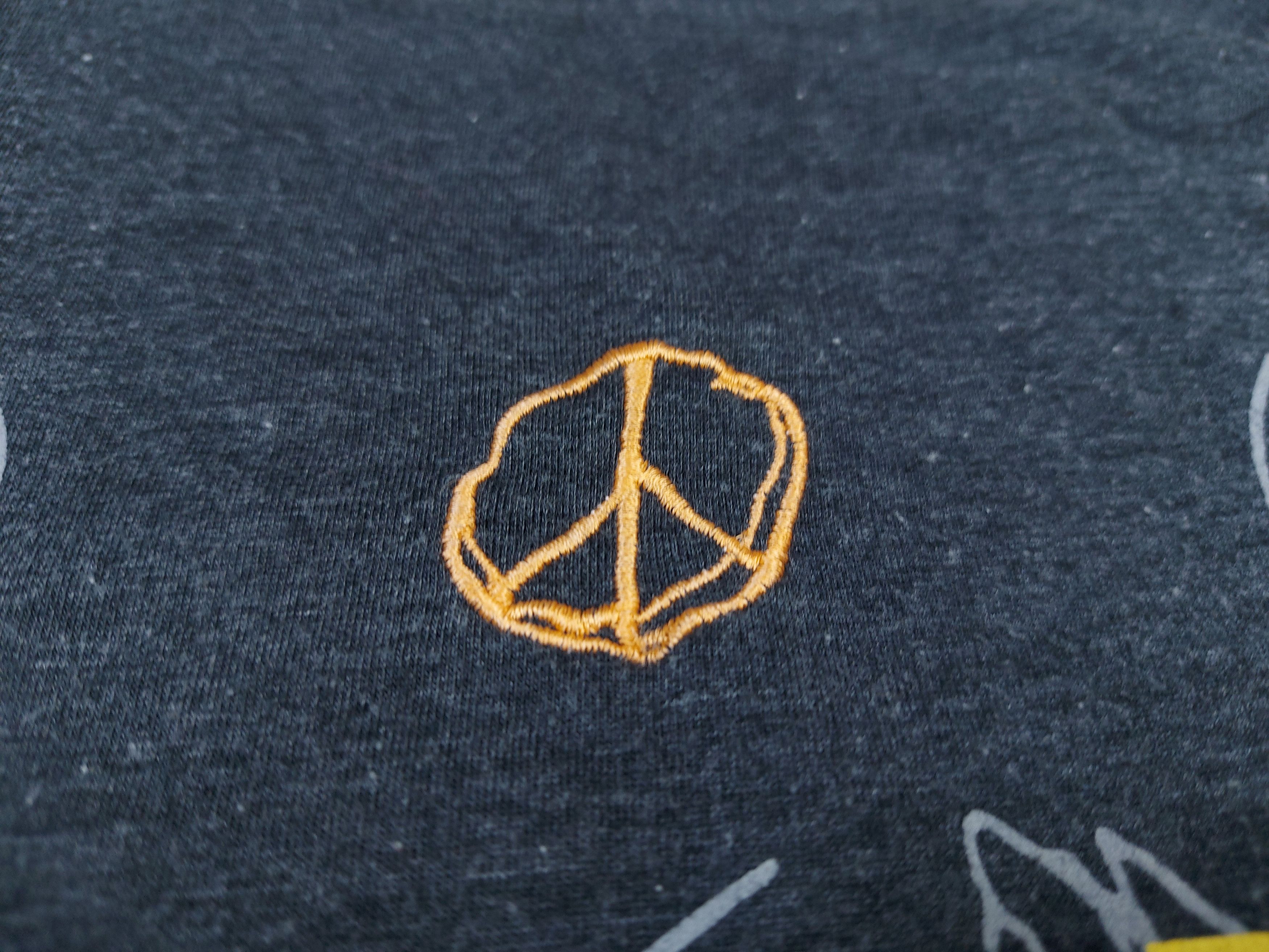 Band Tees Vintage 2008 John Lennon Yoko Ono Peace Embroidery TEE Size US M / EU 48-50 / 2 - 8 Thumbnail