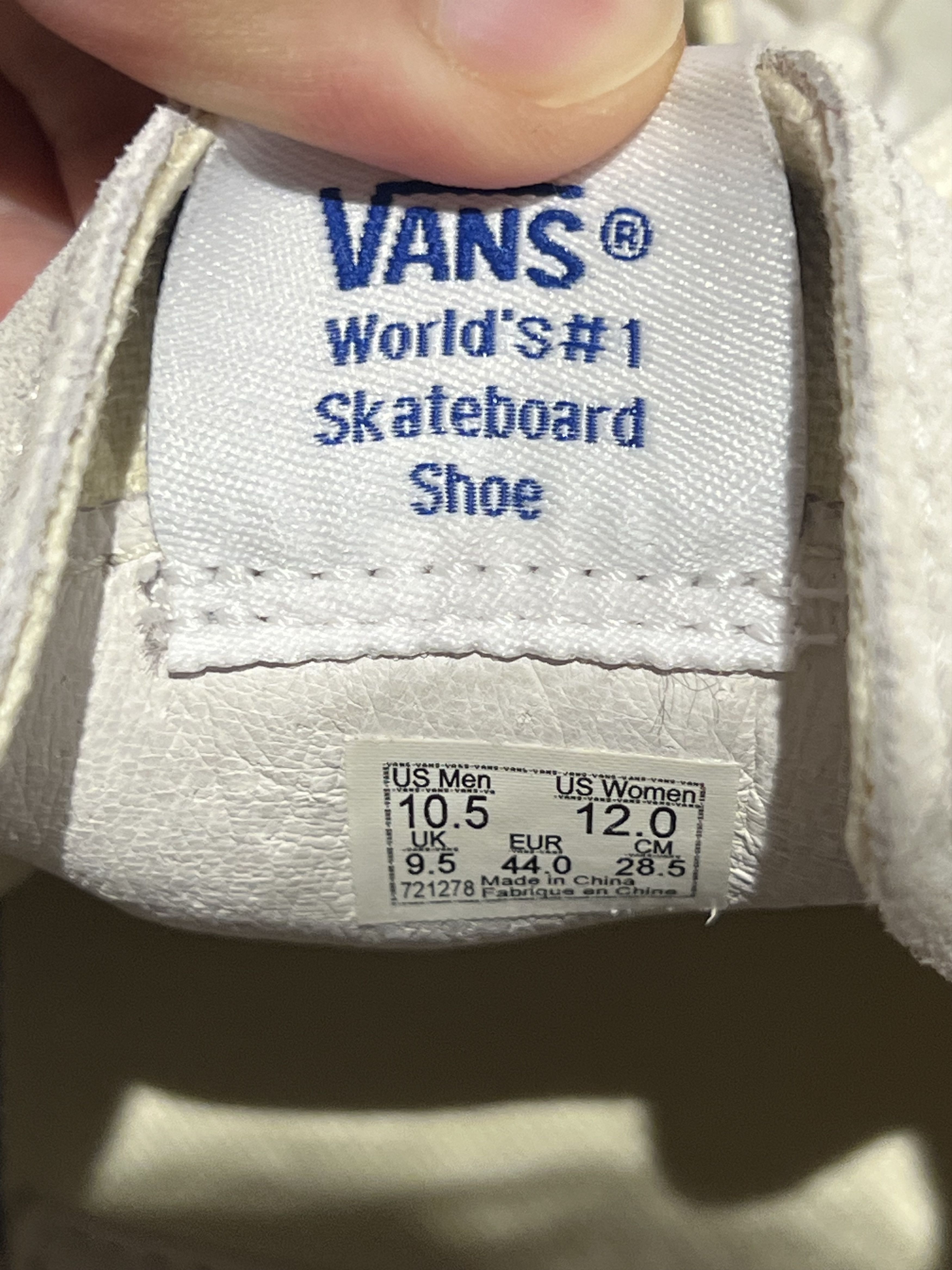 Vans 💚 2018 Vans OG Sk8-Hi LX "Checkerboard" US 10.5 NEW Size US 10.5 / EU 43-44 - 18 Thumbnail
