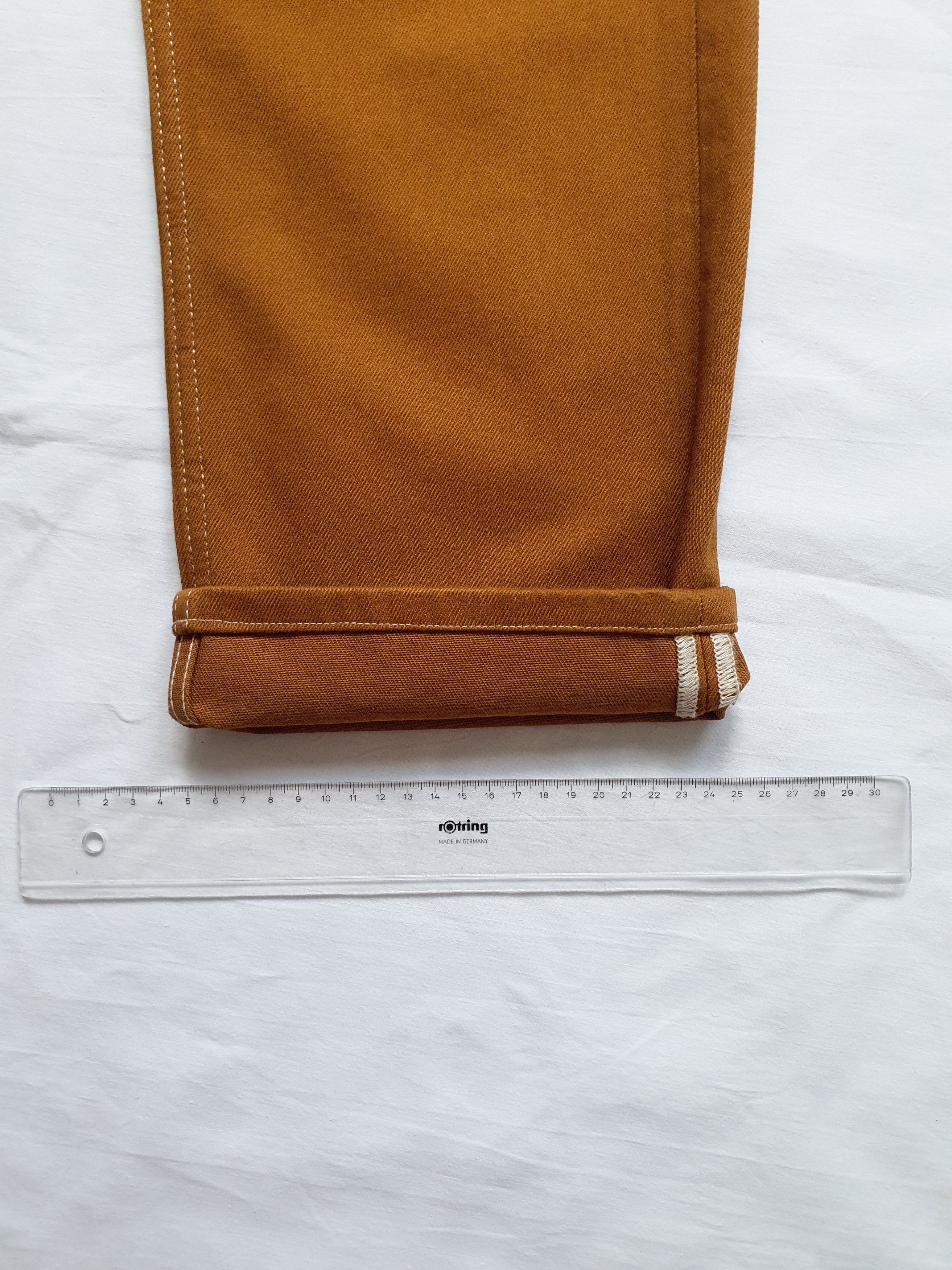 Sandro Regular Fit Denim Jeans (Code: P6468S) - Caramel - Sz W31 Size US 31 - 14 Thumbnail