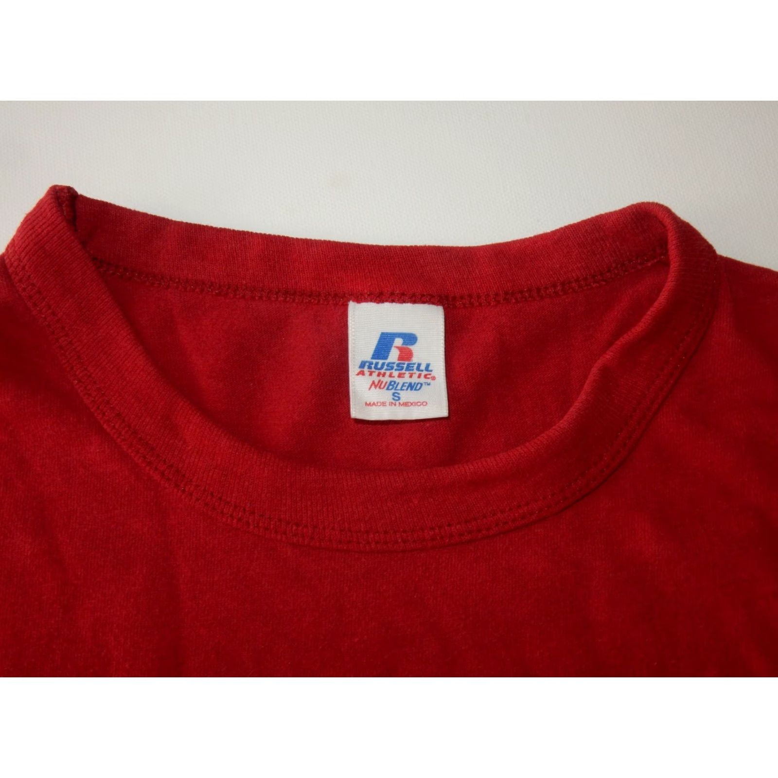 Russell Athletic VTG Russell Men's T Shirt University Of Alabama Red Short Sleeve Cotton Blend Graphic Print M L Mens Size US L / EU 52-54 / 3 - 2 Thumbnail