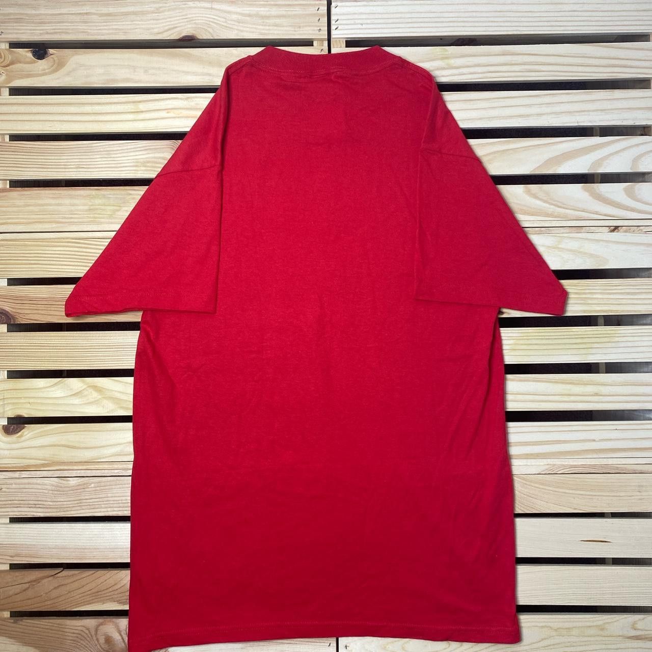 New Balance NWT Vintage New Balance Red Tee Size Medium Size US M / EU 48-50 / 2 - 2 Thumbnail