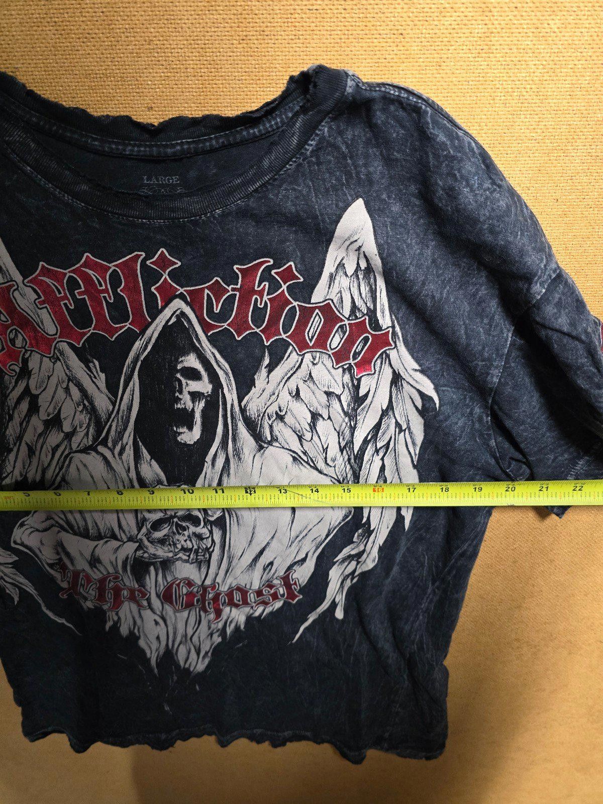 Affliction Vintage Y2k Affliction Kelly "The Ghost" Pavlik Cyber L Size US L / EU 52-54 / 3 - 6 Thumbnail
