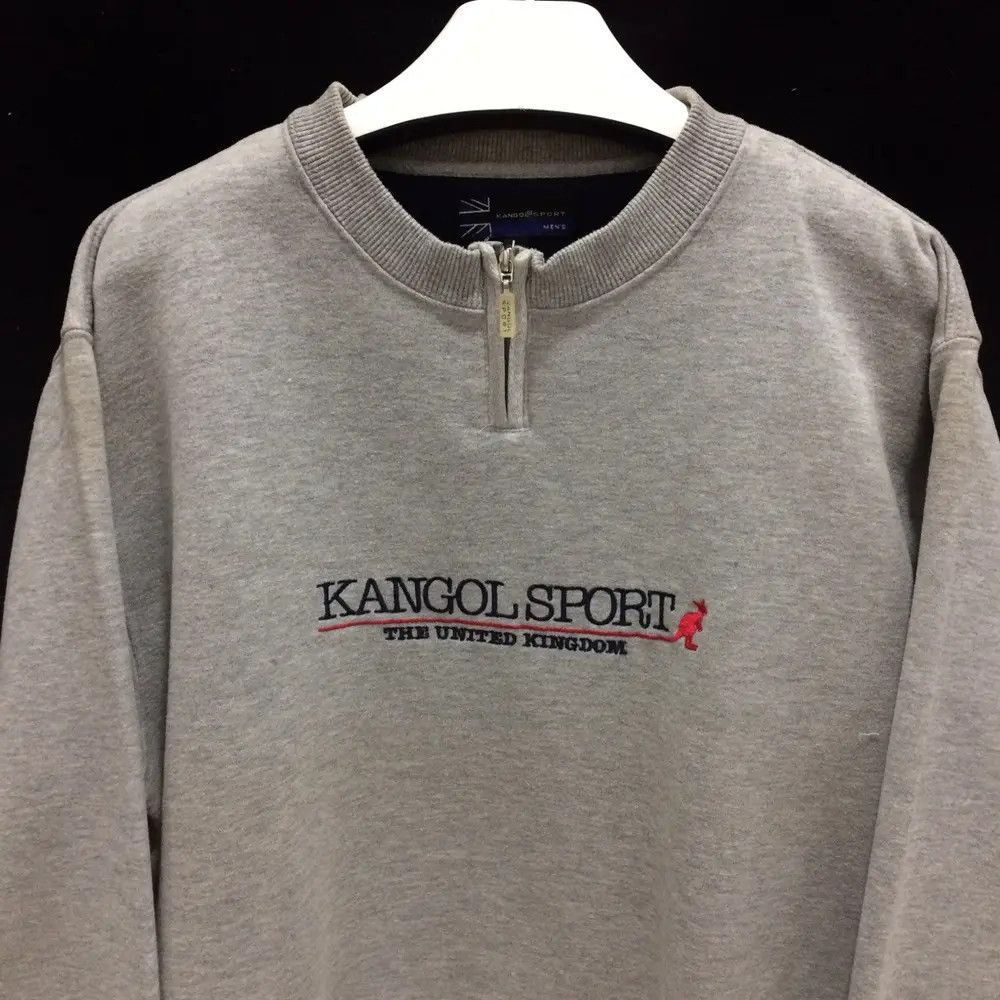 Kangol × Vintage Kangol Sport Big Logo Sweatshirt Size US M / EU 48-50 / 2 - 2 Thumbnail