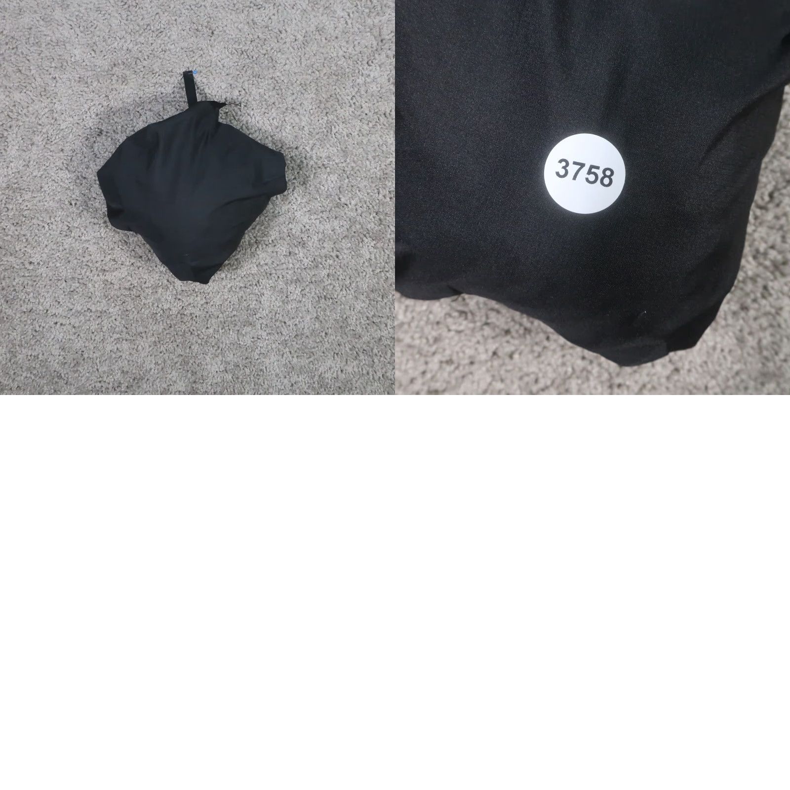 Vintage St Johns Bay Windbreaker Jacket Women S Packable Water Resistant Hood Coat Bag Black Solid Long Sleeve Mid-Length Size S / US 4 / IT 40 - 9 Thumbnail