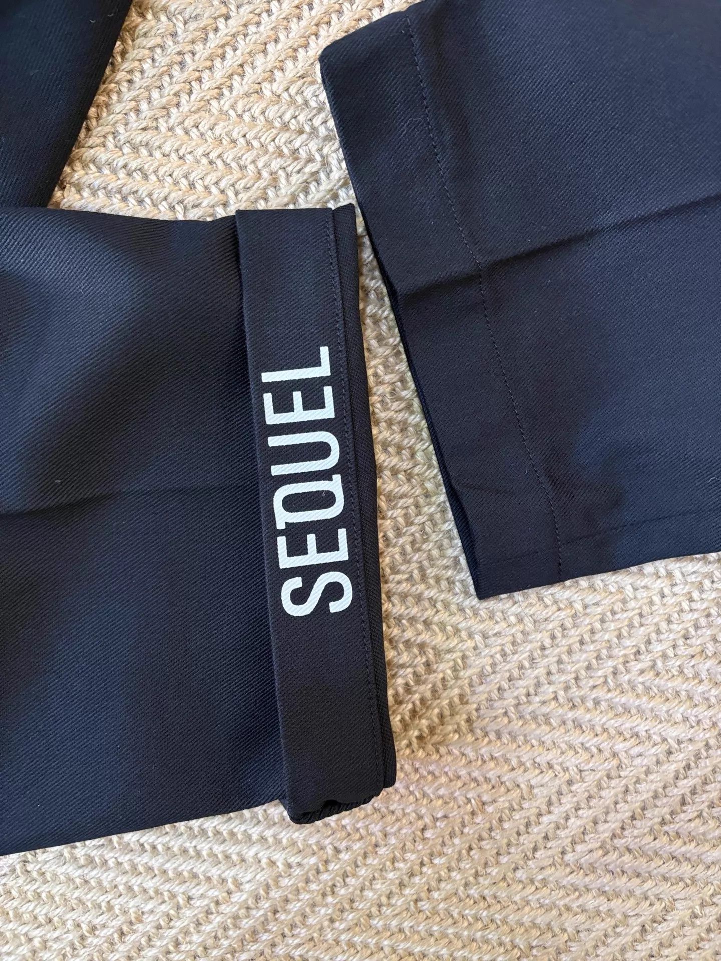 Hiroshi Fujiwara Hiroshi Fujiwara Sequel Type-F 21SS Tapered Black L Size US 34 / EU 50 - 3 Thumbnail