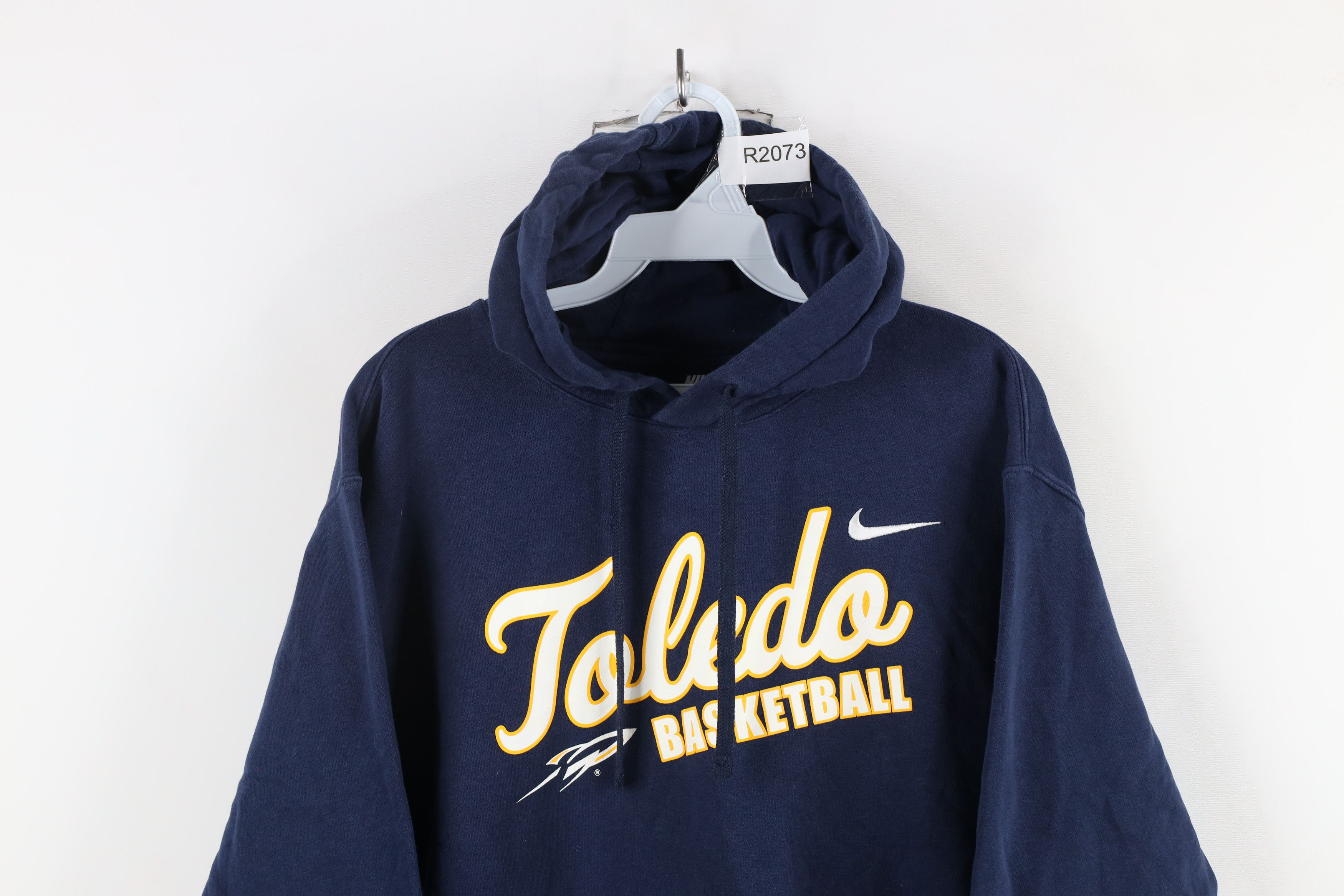 Nike × Vintage Nike University of Toledo Basketball Hoodie Sweatshirt Size US M / EU 48-50 / 2 - 2 Thumbnail