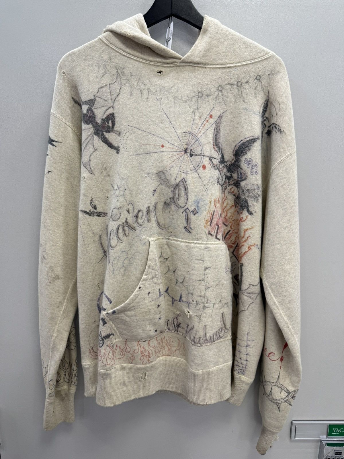 Saint Michael Saint Michael x Shermer Academy “NYPD” Hoodie | Grailed