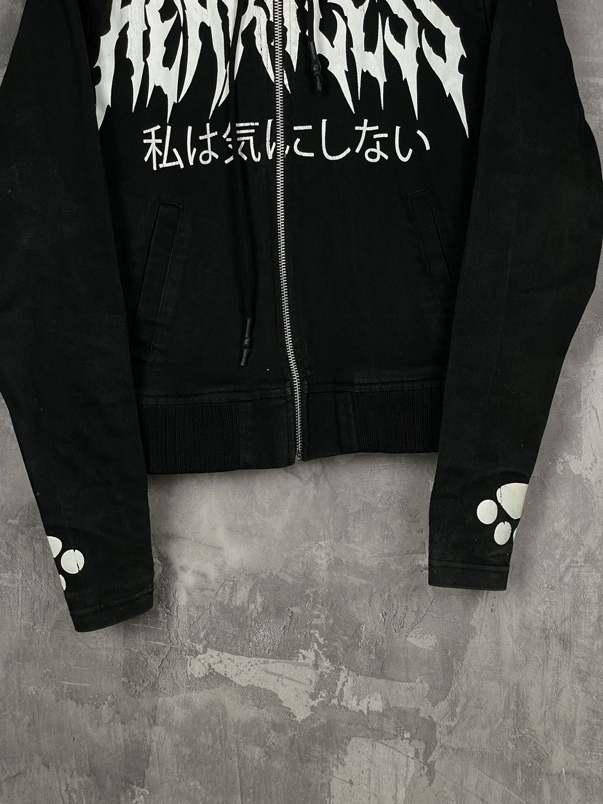 If Six Was Nine × Le Grande Bleu (L.G.B.) × Vintage Vintage Hysteric Glamour Style Japanese Y2K Zip Hoodie Size S / US 4 / IT 40 - 7 Thumbnail