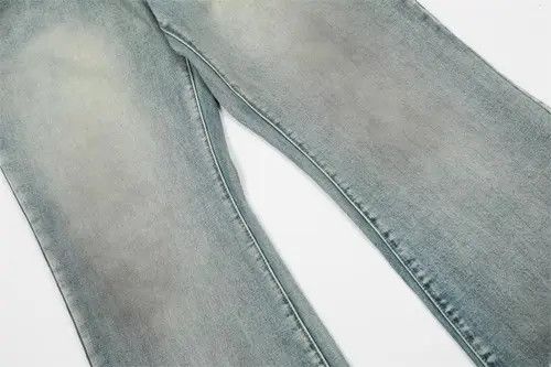 VIBE Punk hip-hop trend washed distressed dirty jeans Size US 34 / EU 50 - 6 Thumbnail