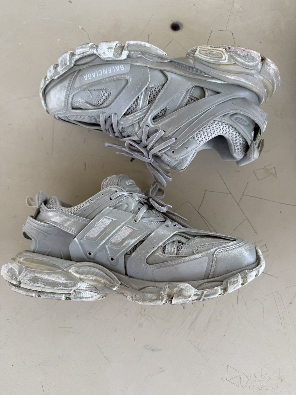Balenciaga Track Faded | Grailed