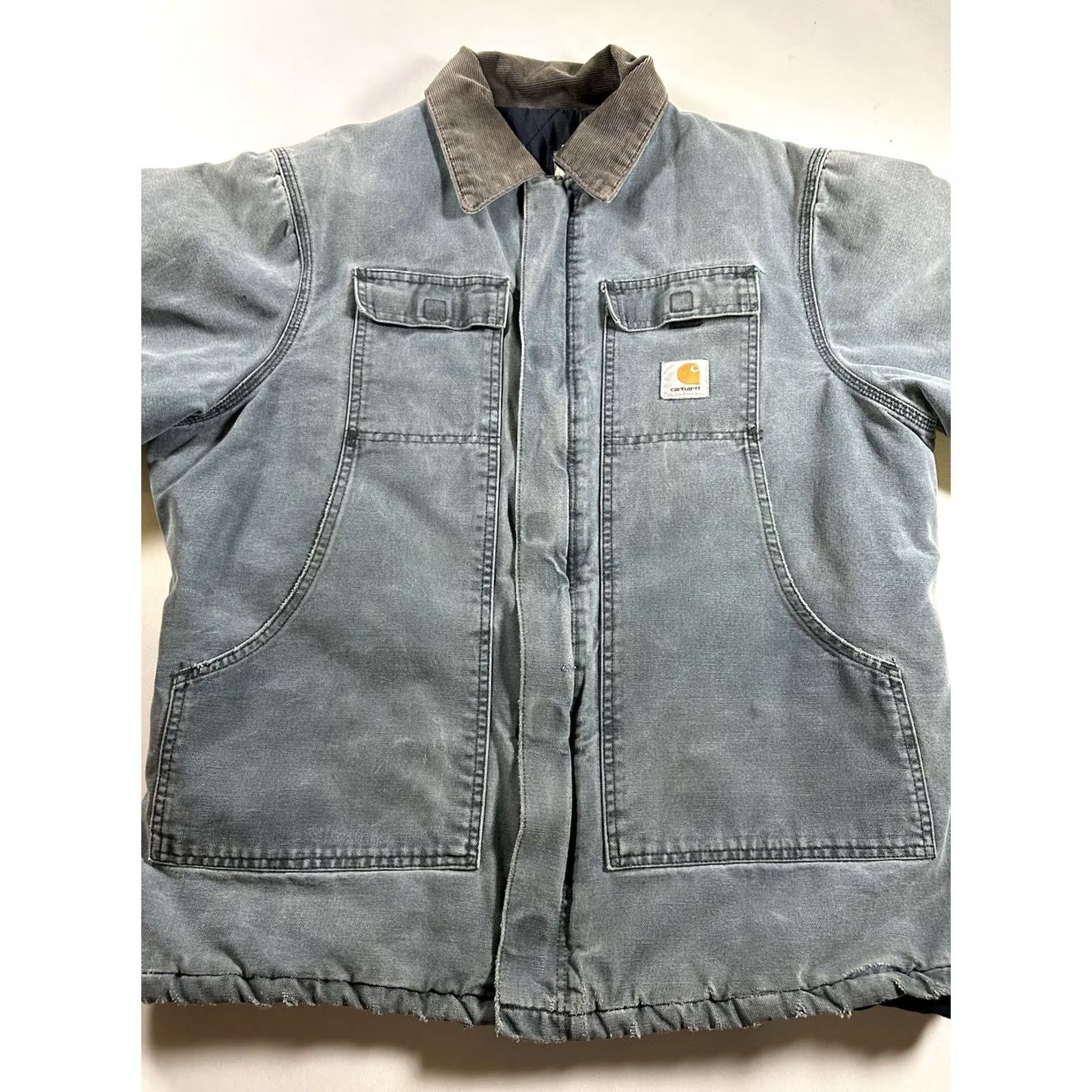 Carhartt VINTAGE Carhartt Jacket Arctic C26 HTG USA Green Large 1998 Workwear Casual Mens Regular Size US L / EU 52-54 / 3 - 3 Thumbnail