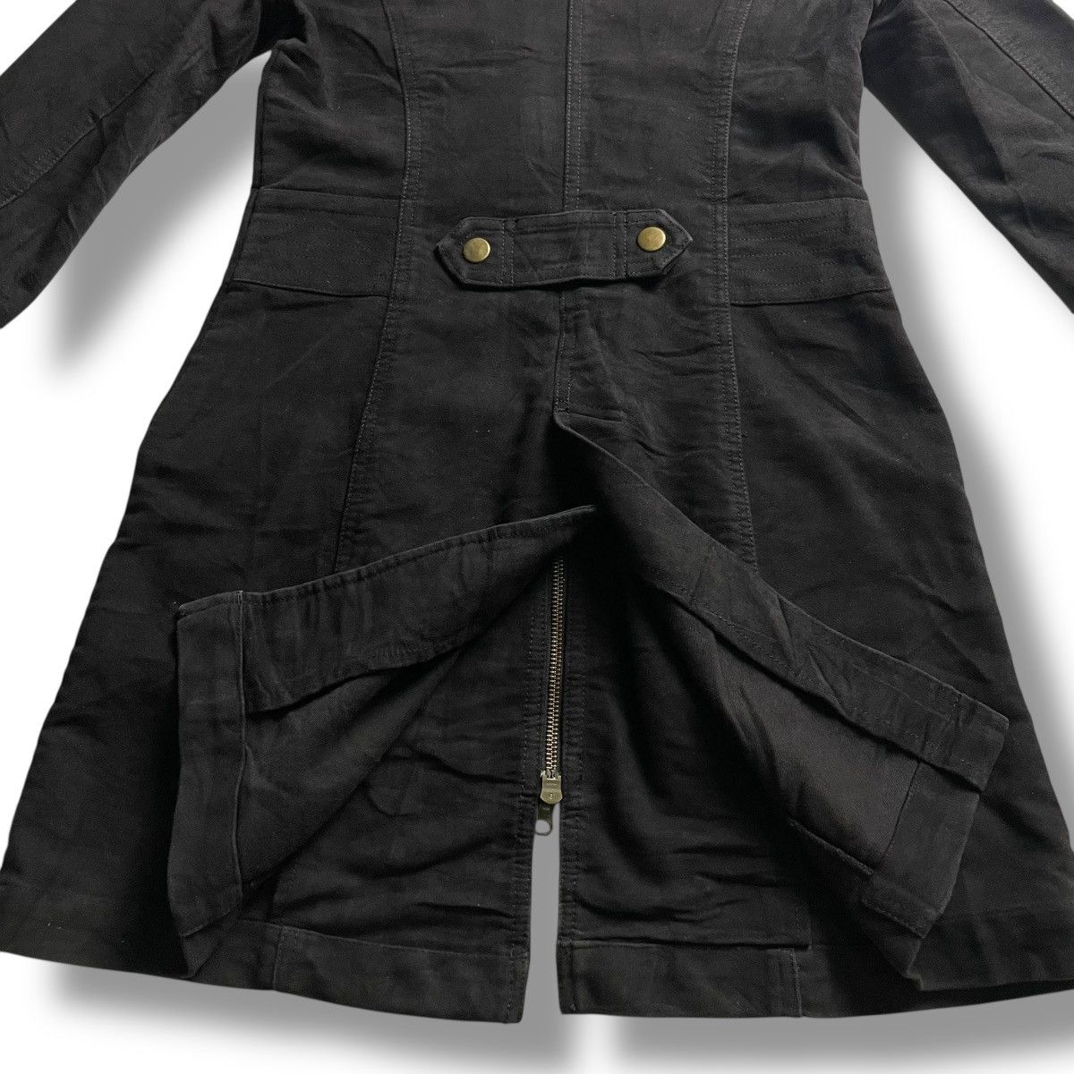If Six Was Nine × Japanese Brand × Le Grande Bleu (L.G.B.) 🇯🇵 VINTAGE MATERIAL GIRL PUNK GOTHIC PARKA JACKET Size S / US 4 / IT 40 - 14 Thumbnail
