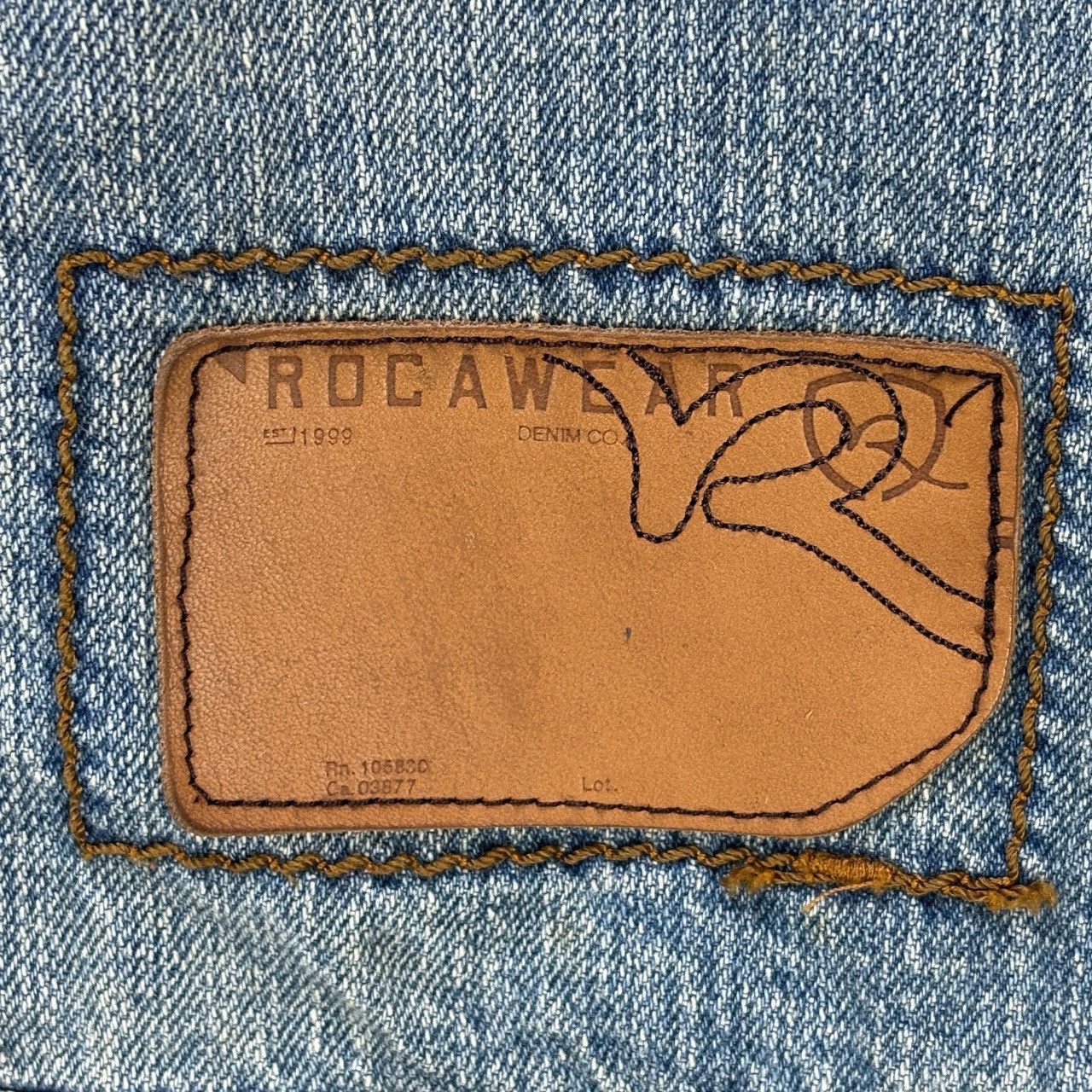 Rocawear Vintage Y2K Rocawear Men's Blue 3XL Denim Jean Jacket Size US XXL / EU 58 / 5 - 7 Thumbnail