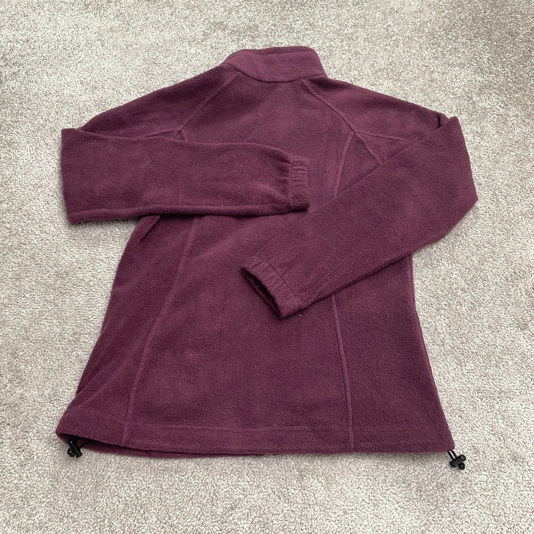 Vintage Columbia Benton Springs Fleece Jacket Womens Small Red Full Zip Outdoor Hiking Womens Size S / US 4 / IT 40 - 2 Thumbnail