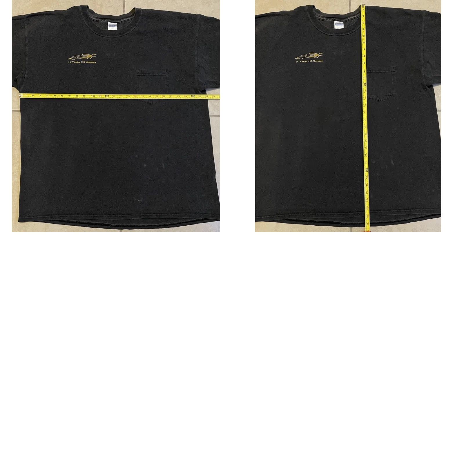 Vintage Vtg SL Motorsports Faded Flames Shirt 2XL Black Mens T-Shirt Distressed Grunge Harley Fire 80s 90s Racing Skate Street Size US XXL / EU 58 / 5 - 10 Thumbnail