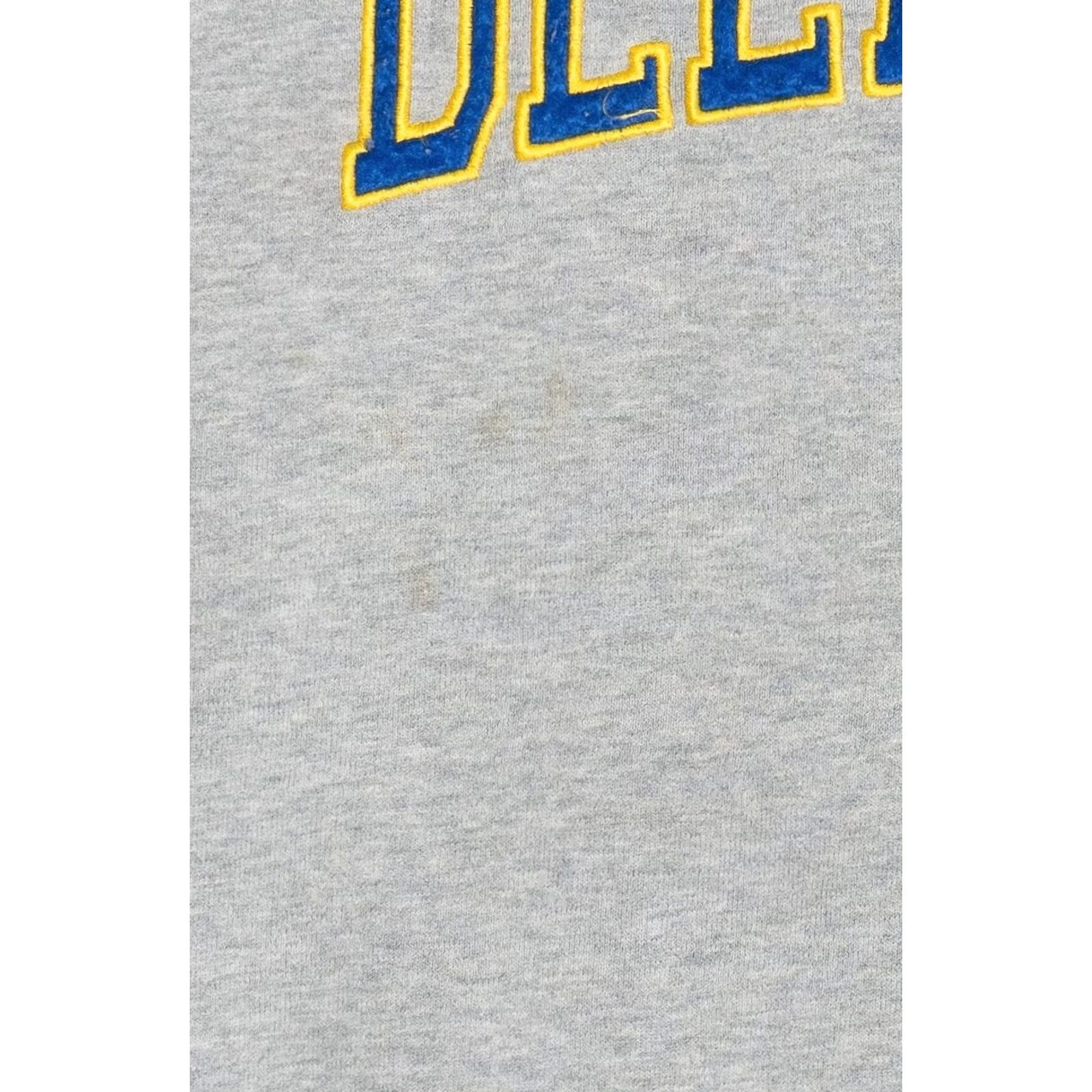 Vintage VINTAGE Delaware University of Delaware College Sweatshirt XX-Large Grey 2000s Mens Size US XXL / EU 58 / 5 - 5 Thumbnail