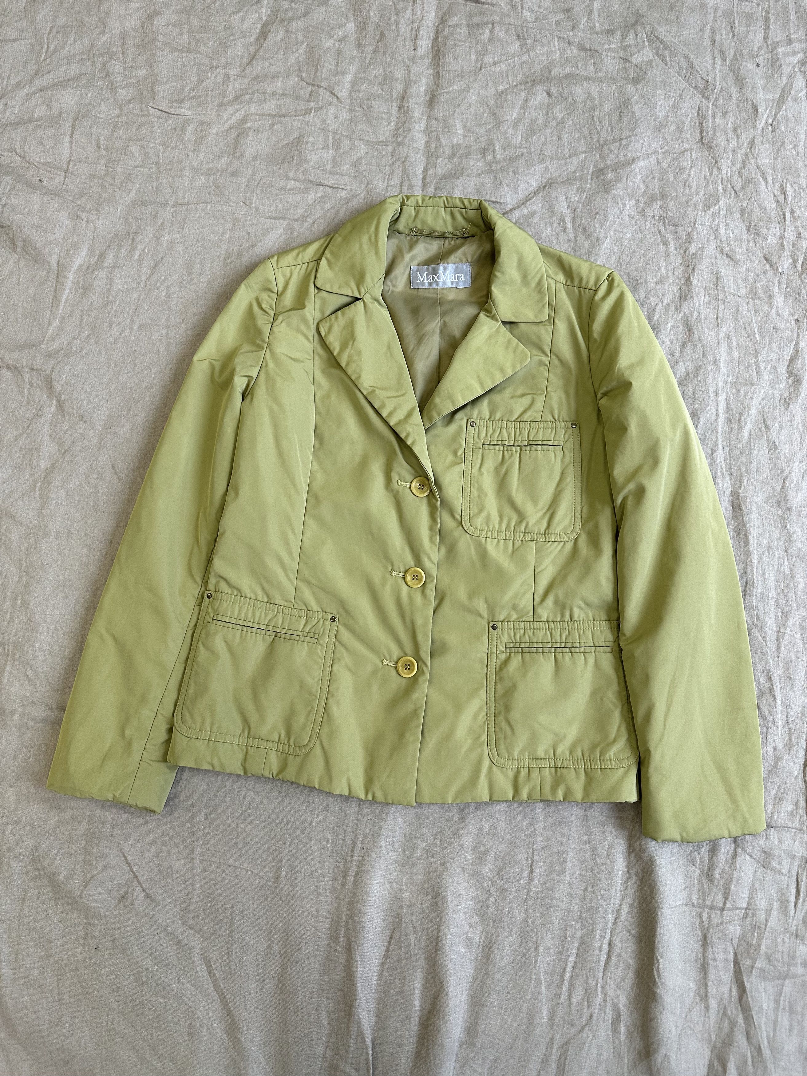 ジャケット Max Mara Ivory Wool Osanna Blazer MAX MARA Osanna double-breasted wool-twill blazer | NET-A-PORTER