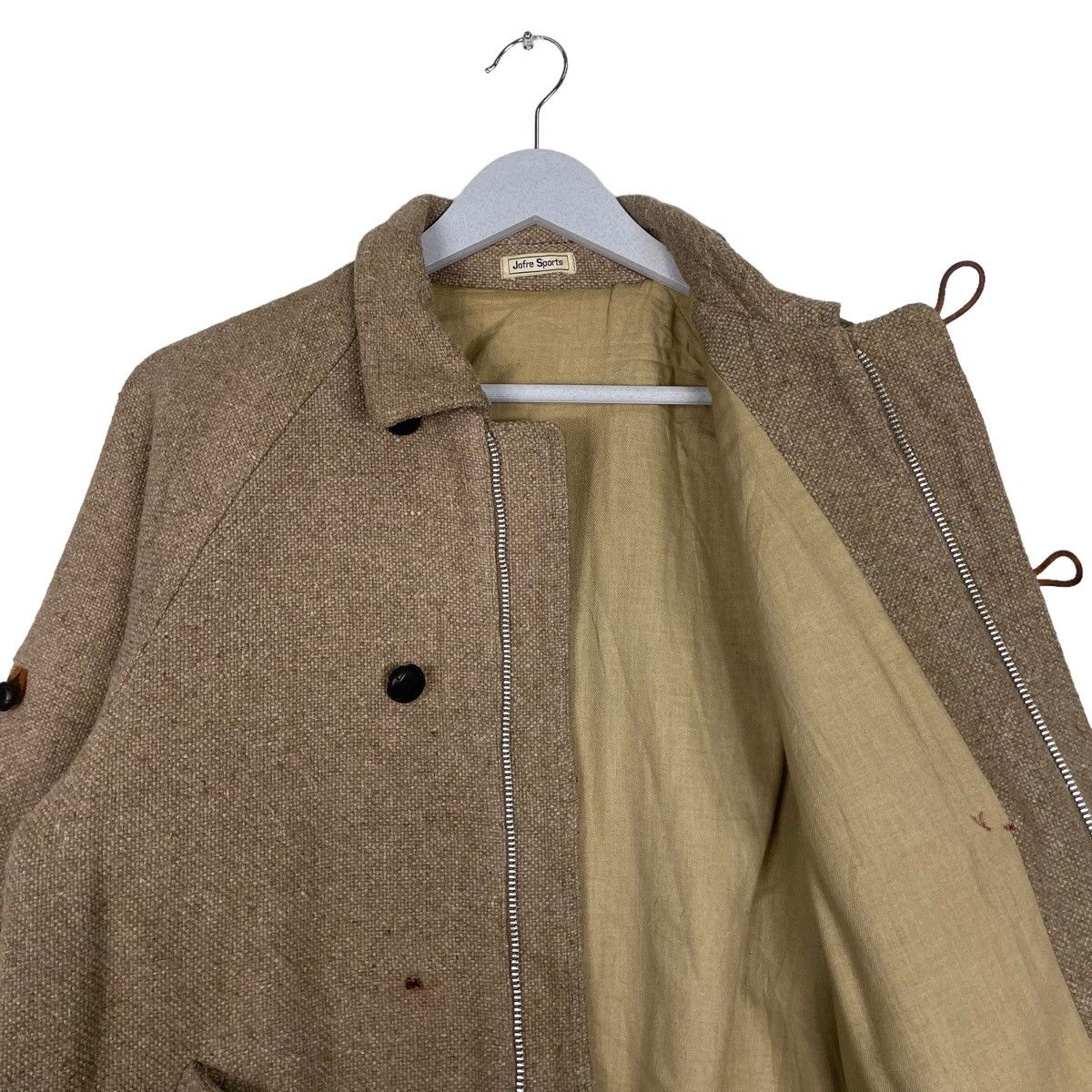 Issey Miyake × Japanese Brand × Vintage 💥70s JOFRE SPORT WOOL BOMBER JACKET Size US M / EU 48-50 / 2 - 9 Thumbnail