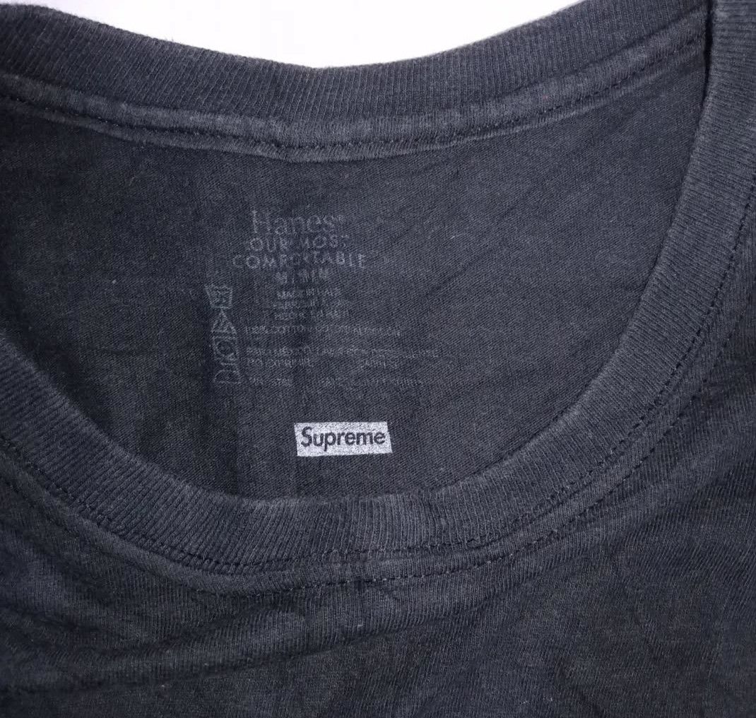 Hanes × Supreme TSHIRT : HANES x SUPREME - PLAIN Size US M / EU 48-50 / 2 - 6 Thumbnail