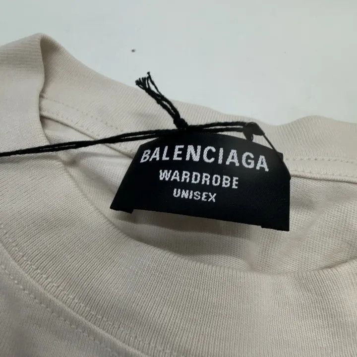 Balenciaga Balenciaga Logo Print Short-Sleeve T-Shirt 0079-2507 Size US XL / EU 56 / 4 - 5 Thumbnail