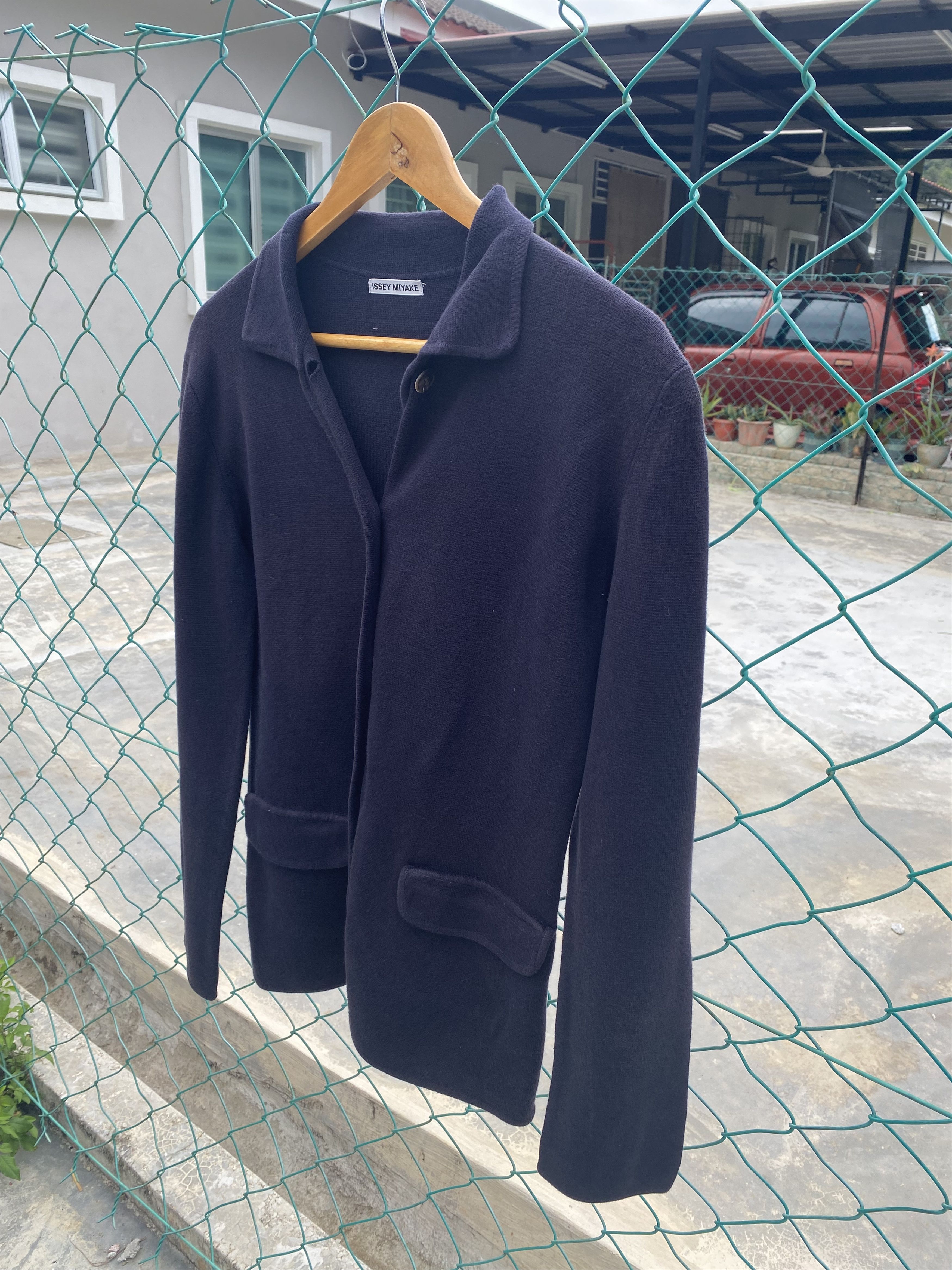 Issey Miyake Issey Miyake Cardigan Size L / US 10 / IT 46 - 4 Thumbnail