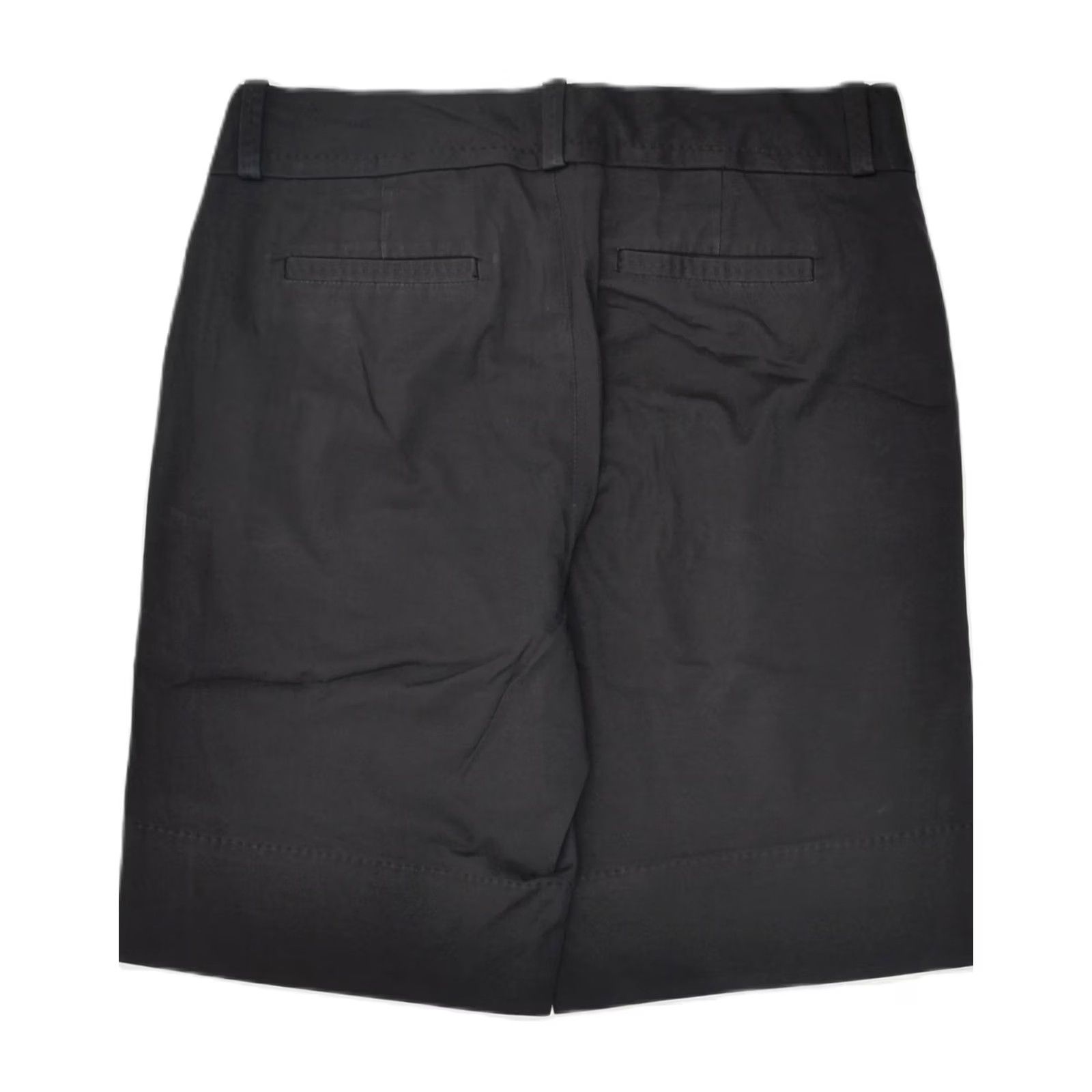 Banana Republic BANANA REPUBLIC Womens Martin Fit Chino Shorts Black Small US 4 W30 Size 28" / US 6 / IT 42 - 2 Thumbnail