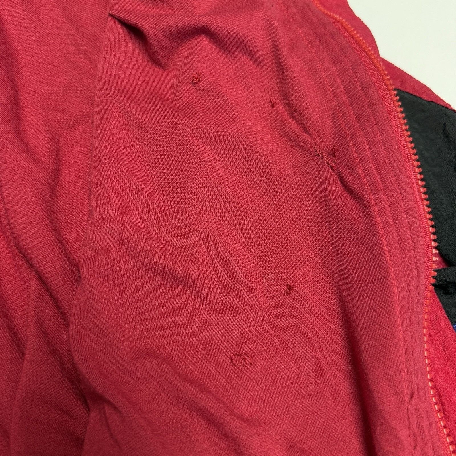 Nike Vintage 90s Nike Windbreaker Jacket Mens Small 23x25 Red Ful Size US S / EU 44-46 / 1 - 8 Thumbnail