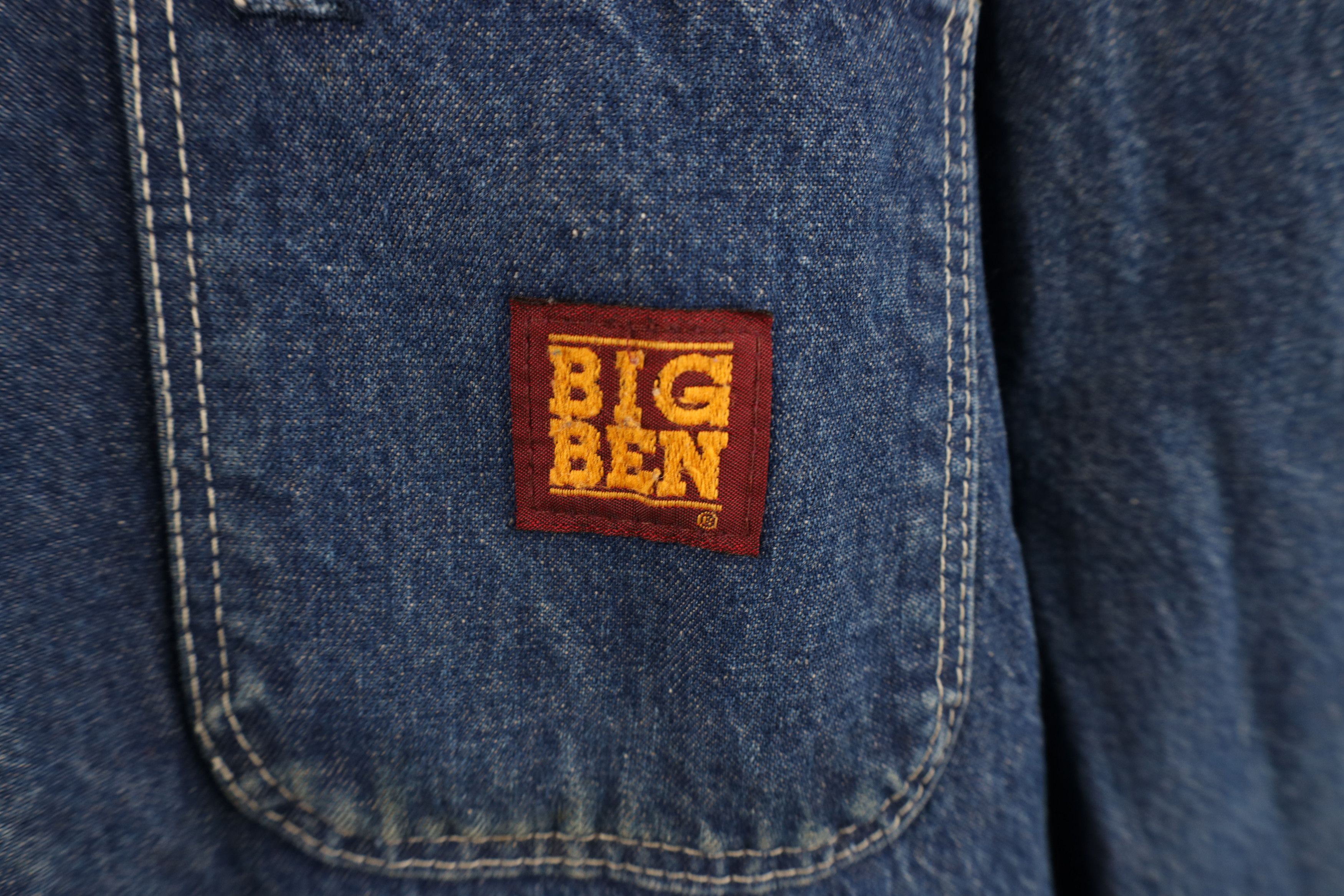 Vintage Vintage 70s Big Ben Lined Denim Chore Barn Jacket USA Size US XXL / EU 58 / 5 - 6 Thumbnail