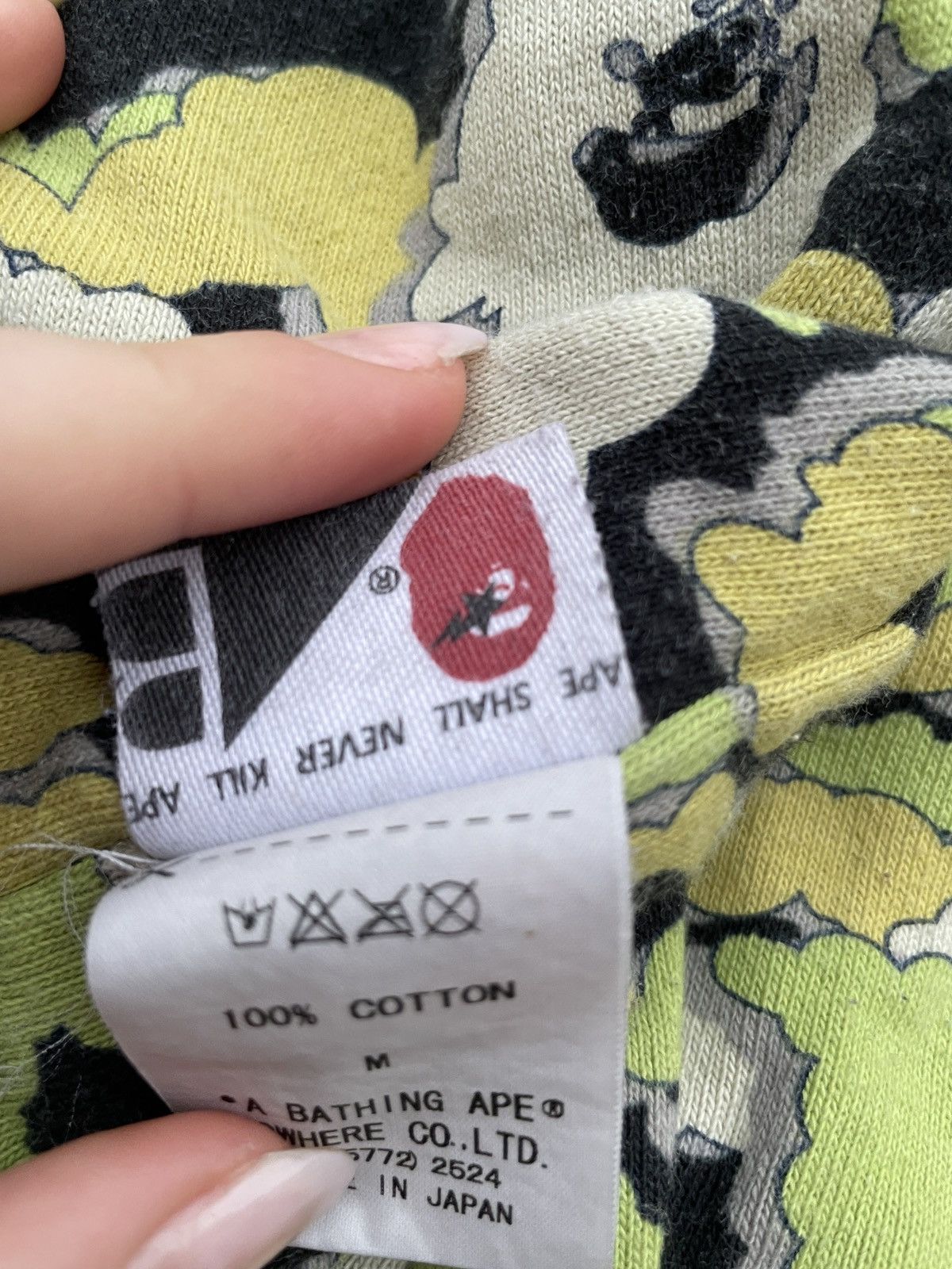 Bape × Kaws bape x kaws reversible cloud camo crewneck Size US M / EU 48-50 / 2 - 6 Thumbnail