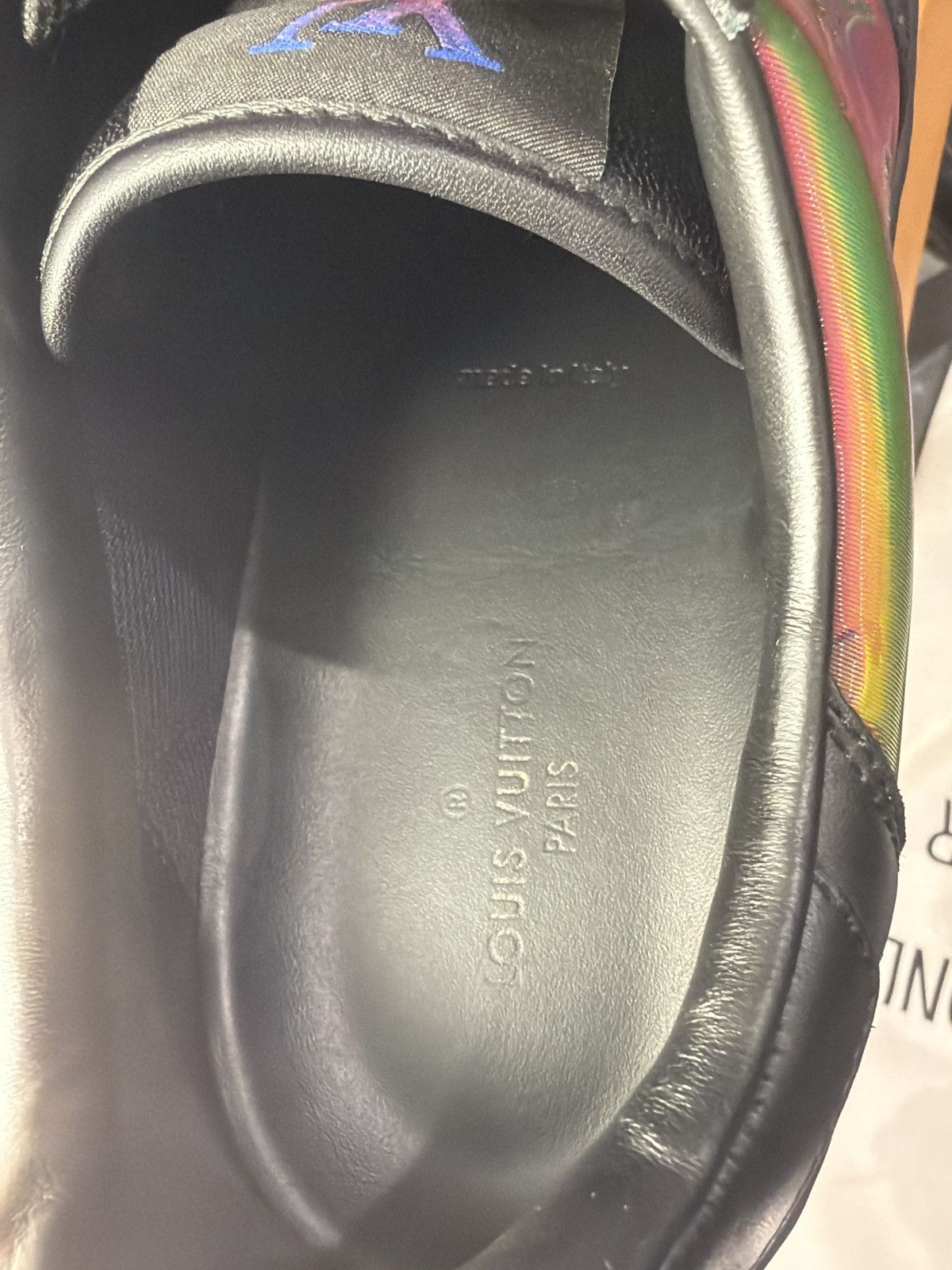 Louis Vuitton Louis Vuitton Iridescent Monogram – Black Rainbow LV Size US 9 / EU 42 - 4 Thumbnail