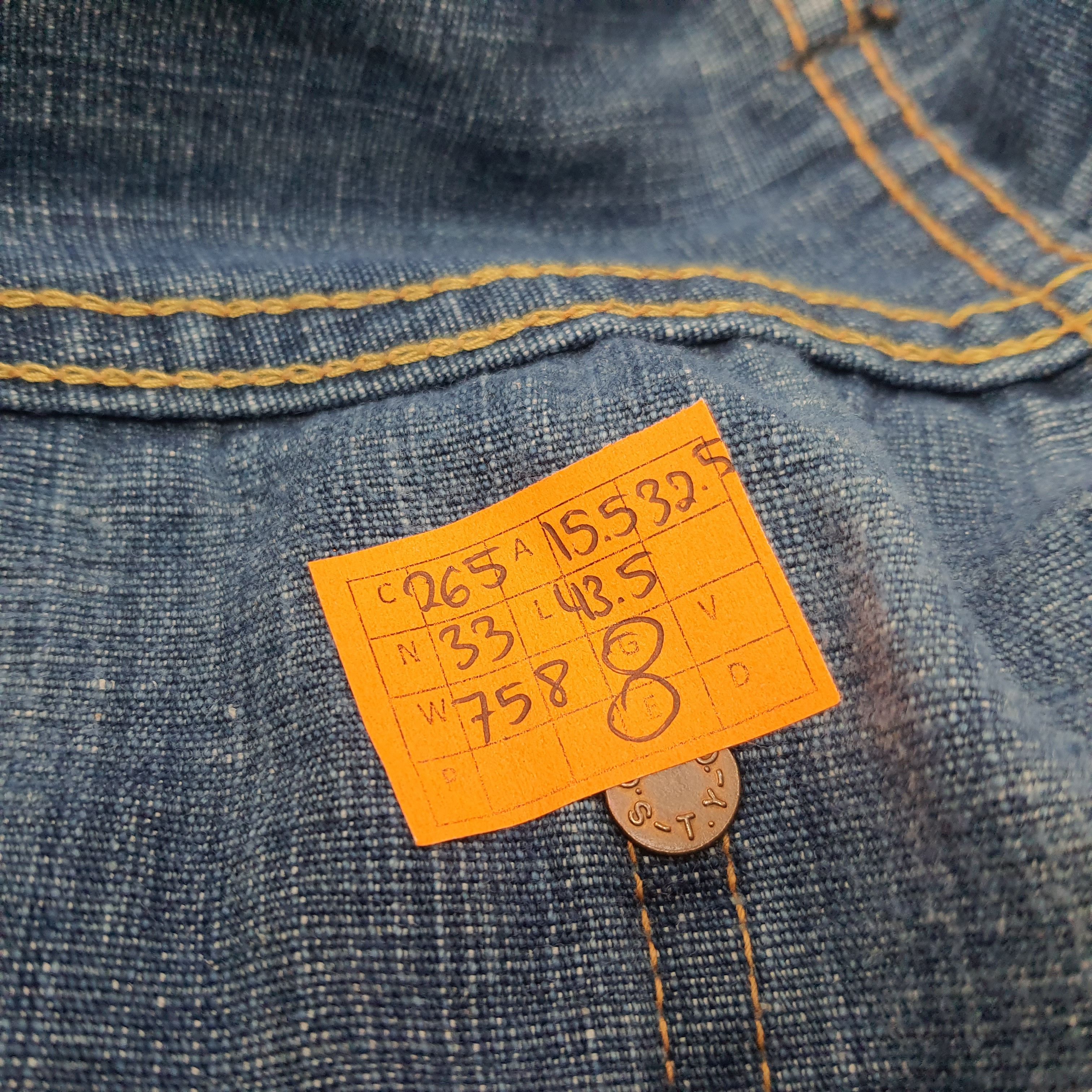 Sugar Cane Vintage Sugar Cane Okinawa Japan Brand Jeans C265N33 Size US 30 / EU 46 - 12 Thumbnail