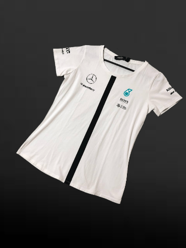 Mercedes-Benz Mercedes-Benz Short Sleeve T-Shirt Size M Y2K Logos Prints Size M / US 6-8 / IT 42-44 - 1 Thumbnail
