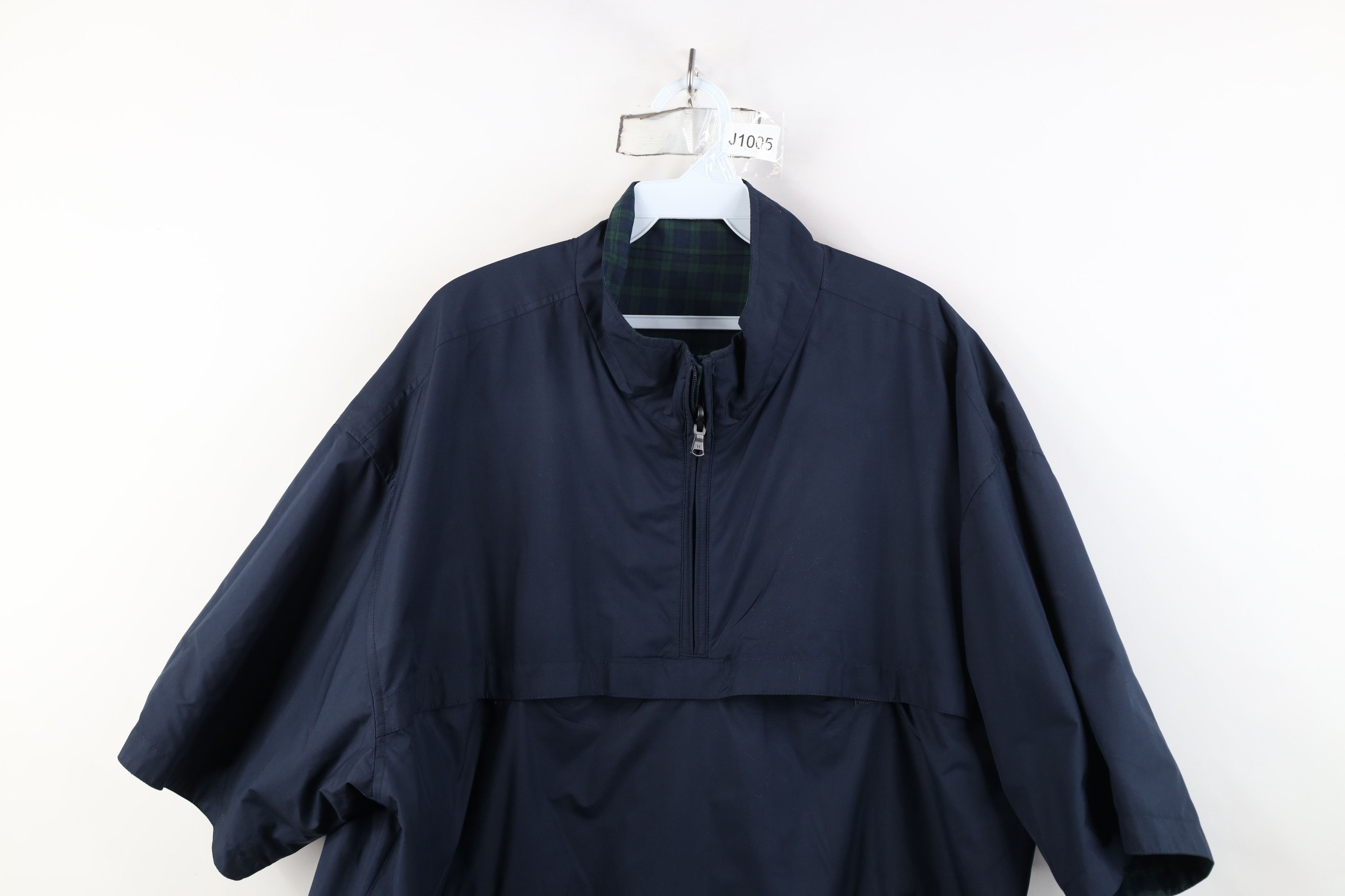 Tommy Hilfiger Vintage 90s Tommy Hilfiger Reversible Short Sleeve Jacket Size US XL / EU 56 / 4 - 13 Thumbnail