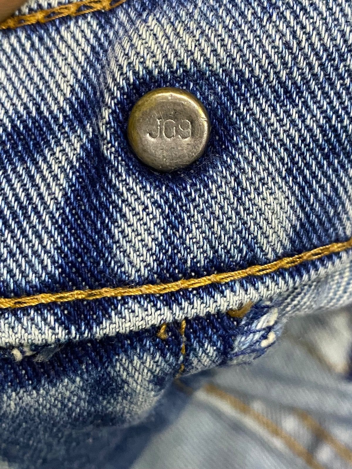 Other 90’s Levis 511 Japan Mud Wash Distressed Loose Jeans Size US 31 - 8 Thumbnail