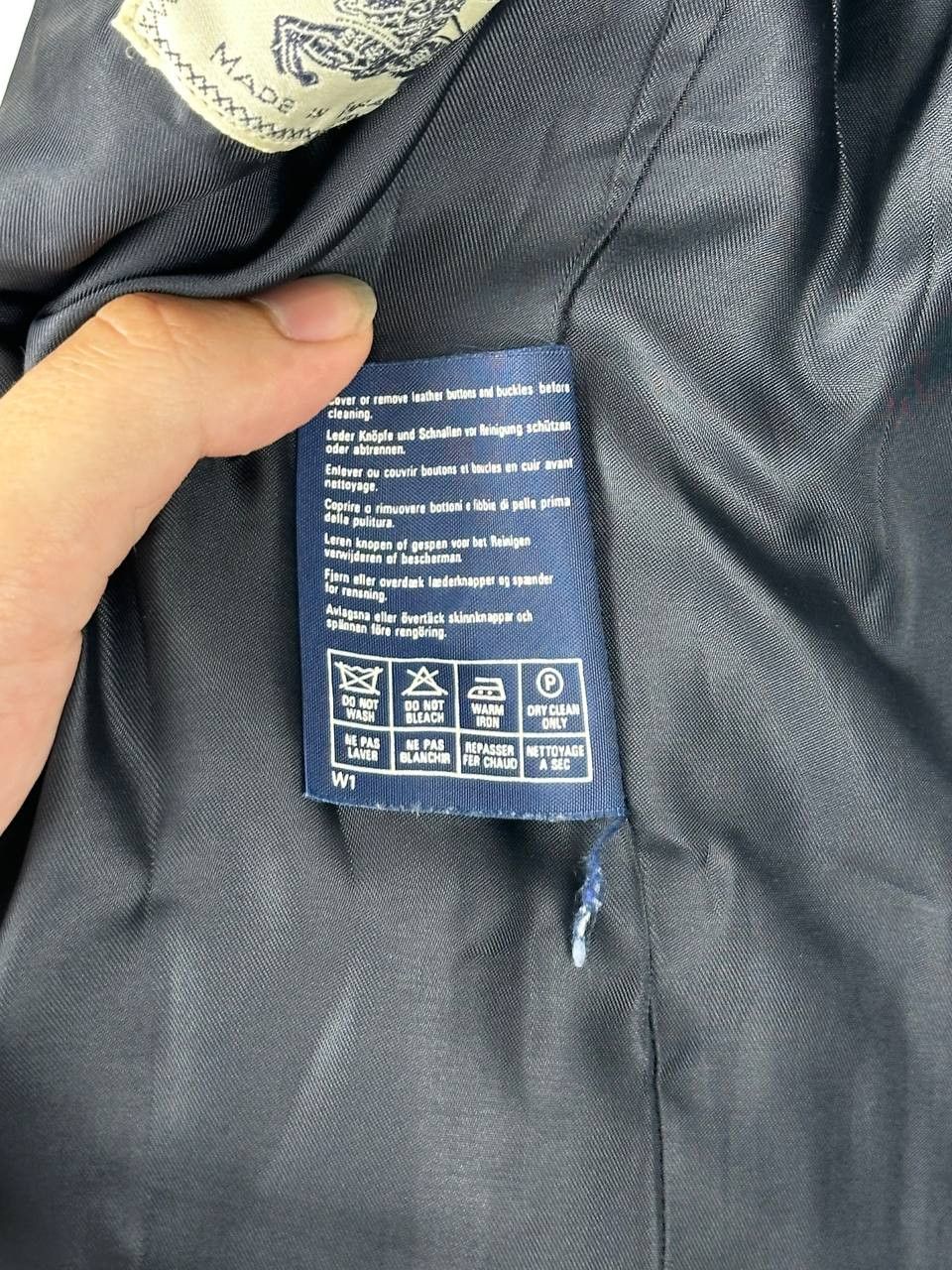 Burberry Burberry Double Breasted Navy Wool Blazer Size US M / EU 48-50 / 2 - 14 Thumbnail