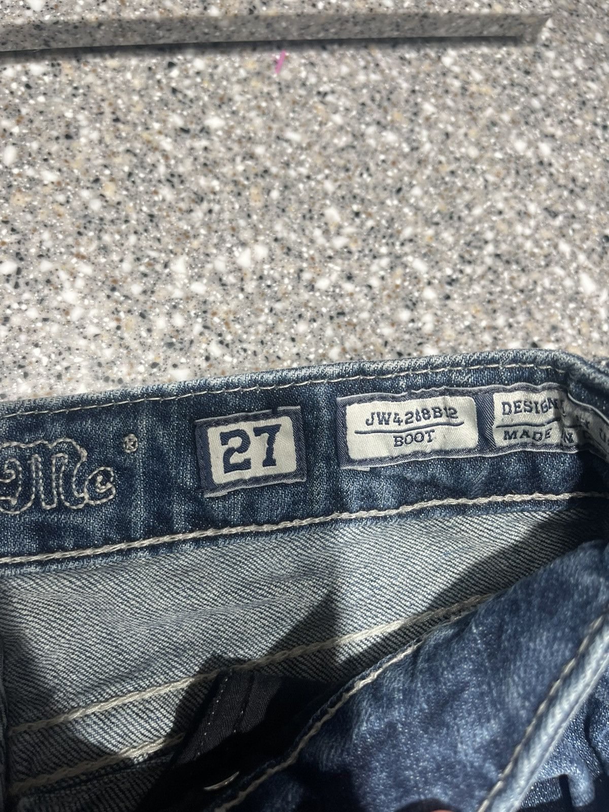 Miss Me Miss Me Embellished Studs Boot Cut Womens Jeans Size 27 Size 27" / US 4 / IT 40 - 5 Thumbnail