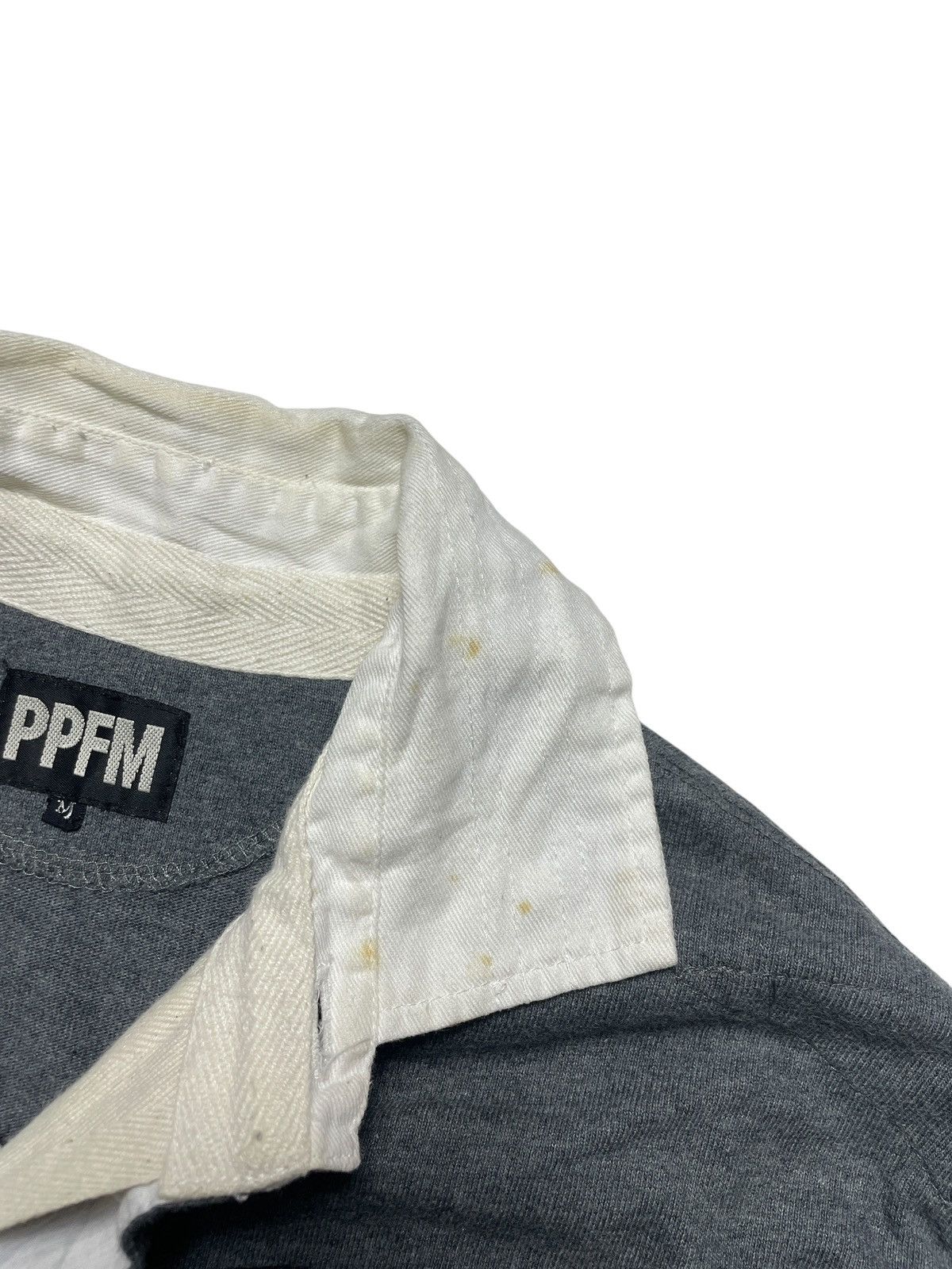 PPFM PPFM Skull Patch Longsleeve Polo Size US M / EU 48-50 / 2 - 13 Thumbnail
