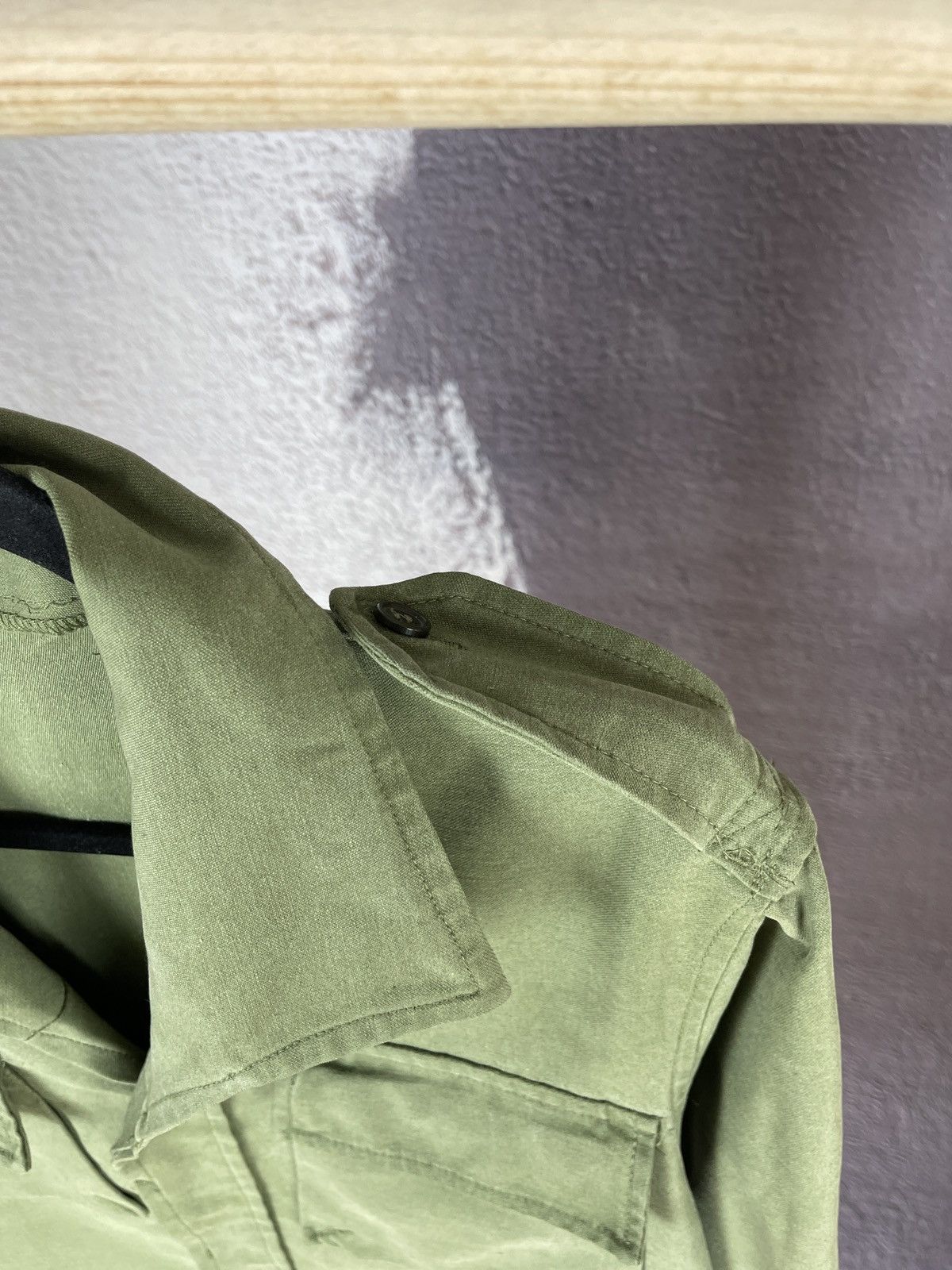 Vintage European army Vintage Real 80s-90s Military Shirt Jacket Size US M / EU 48-50 / 2 - 4 Thumbnail
