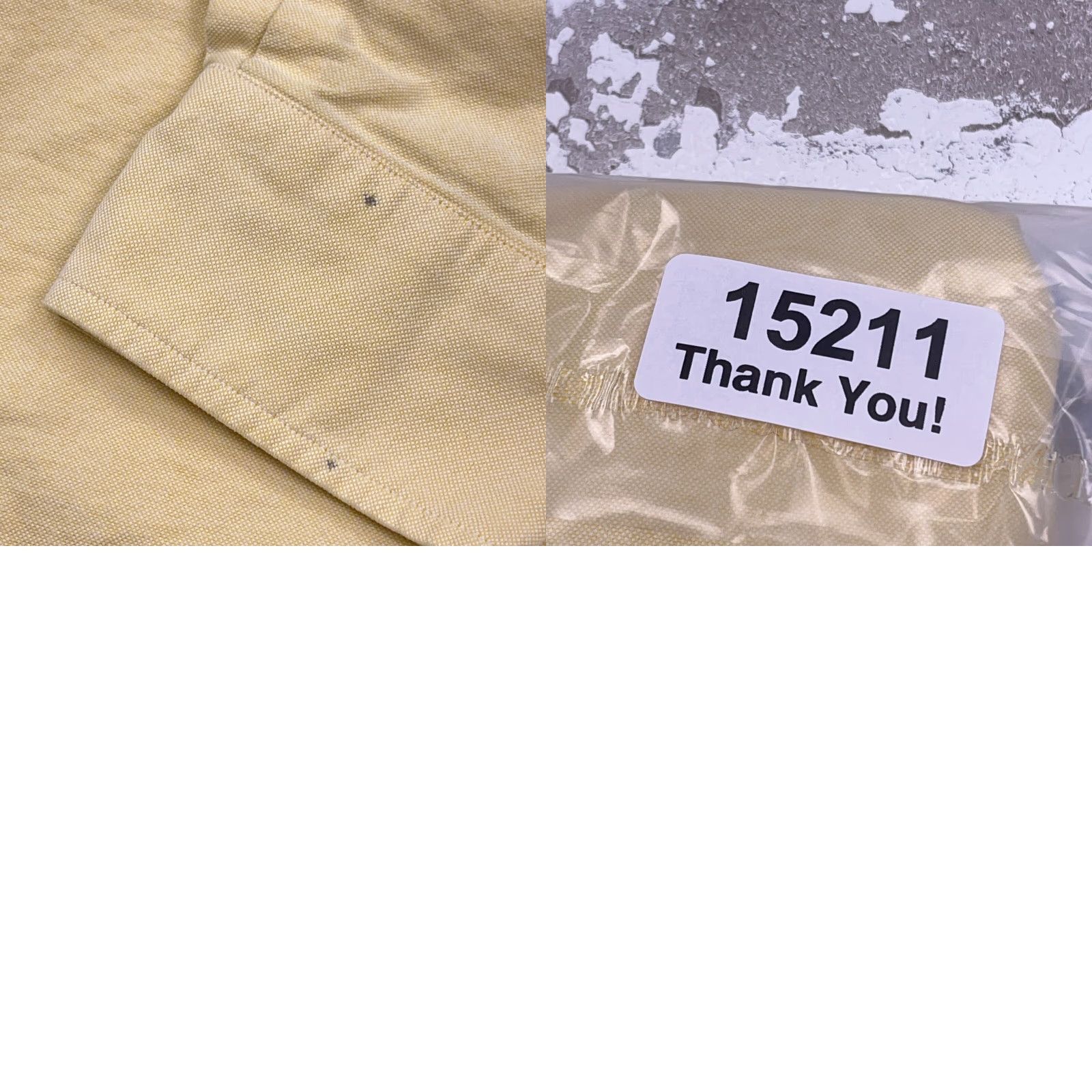 Ralph Lauren Ralph Lauren Shirt Men Button-Up 15.5 33 Yellow Cotton Solid Long Sleeve Vintage? No Size 42R - 9 Thumbnail