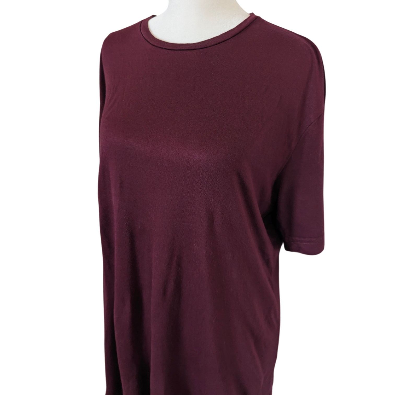 Other Muntagnard x Swiss Maroon Tshirt Recycled Wood Large Size L / US 10 / IT 46 - 5 Thumbnail