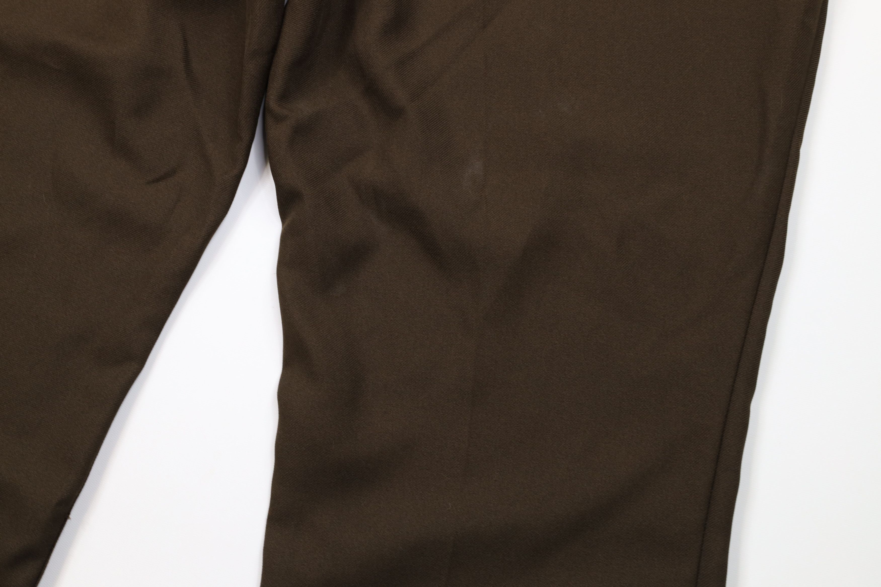Vintage Vintage 90s Streetwear Wide Leg Chino Pants Brown Polyester Size US 44 / EU 60 - 13 Thumbnail
